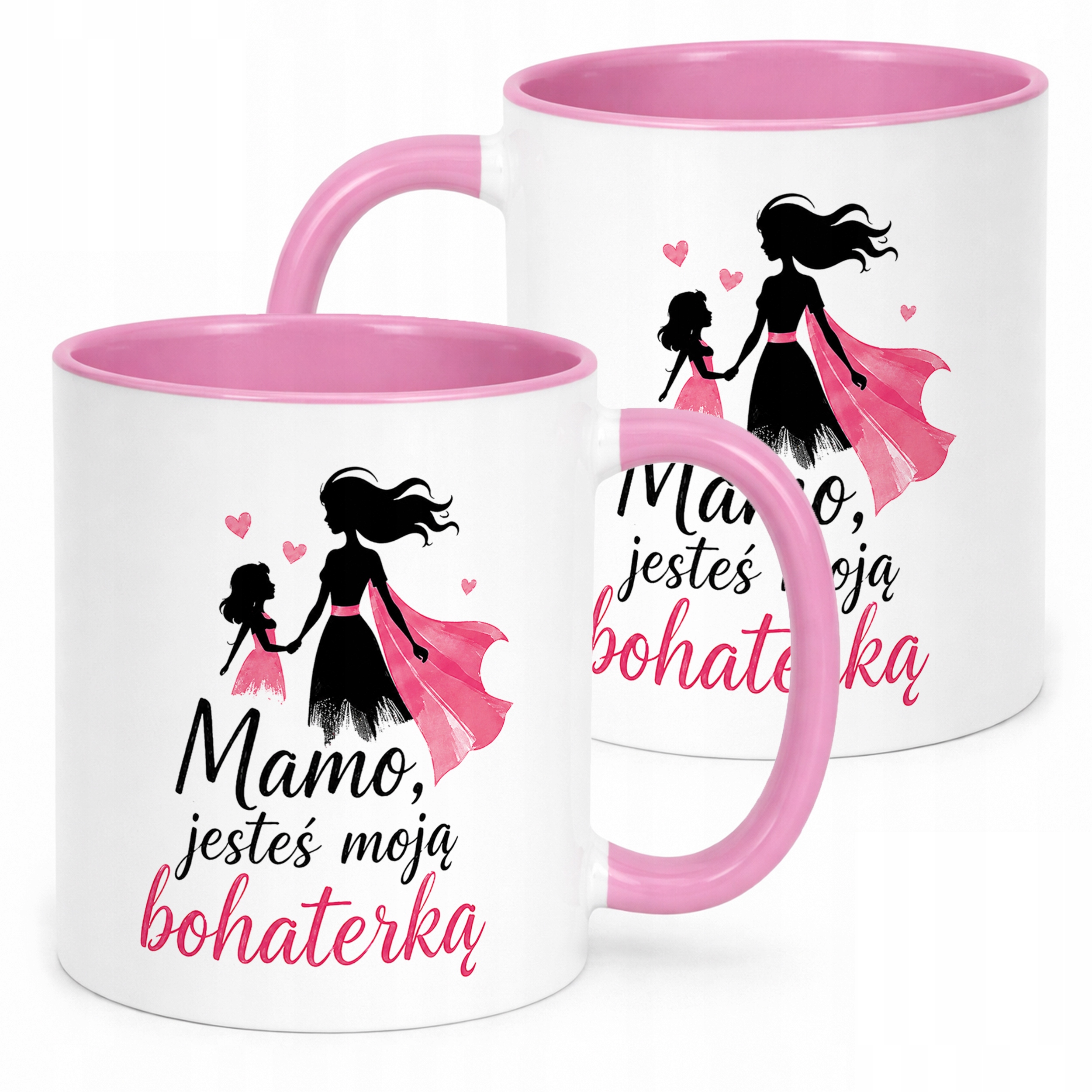 Prezent na Dzień Matki kubek różowy dla mamy idealny upominek dla mamy