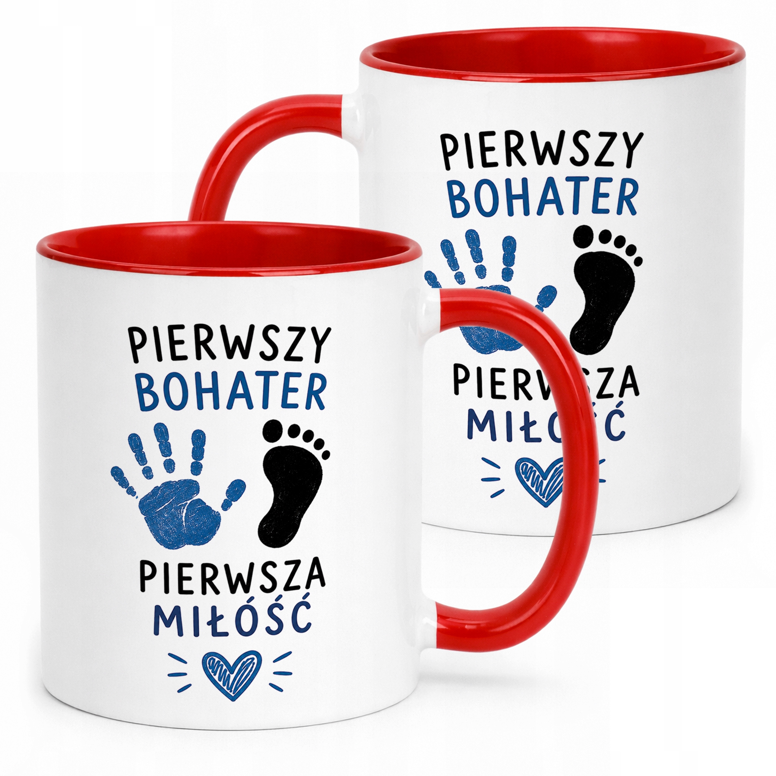 Kubek Czerwony prezent na Dzień Ojca dla taty upominek