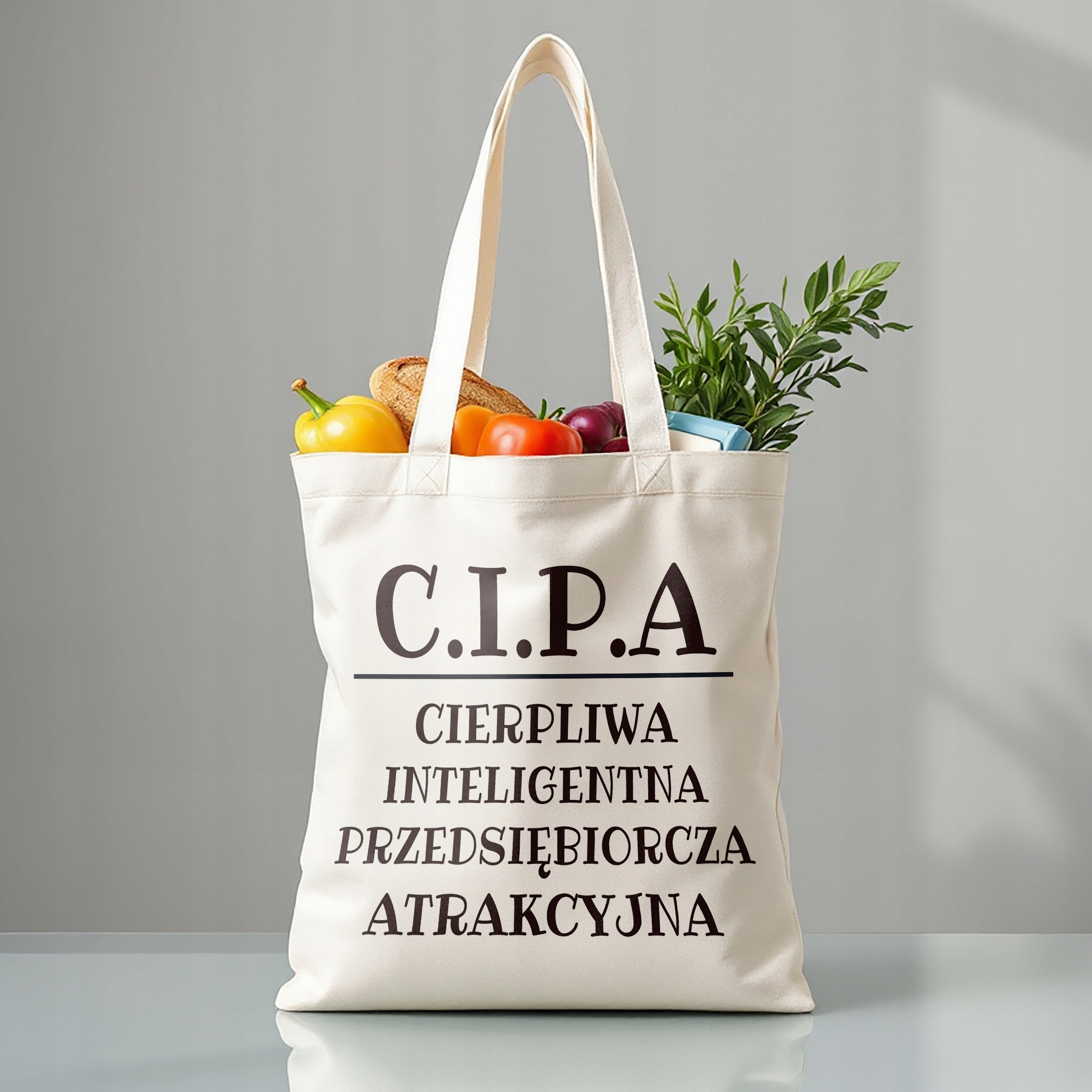 Torba bawełniana premium C.I.P.A Zabawny Prezent