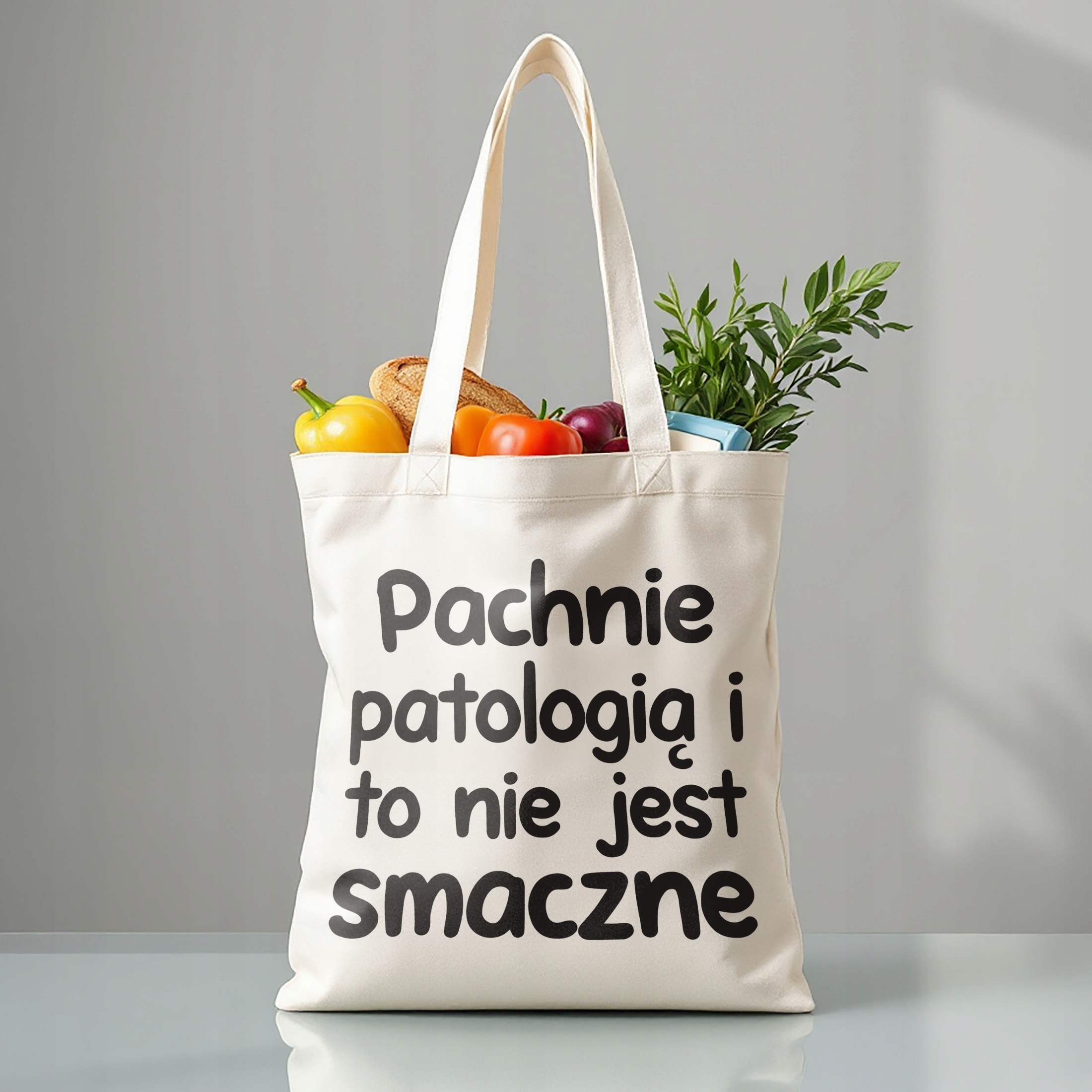 Torba bawełniana premium Pachnie Patologią I To Nie Jest Prezent