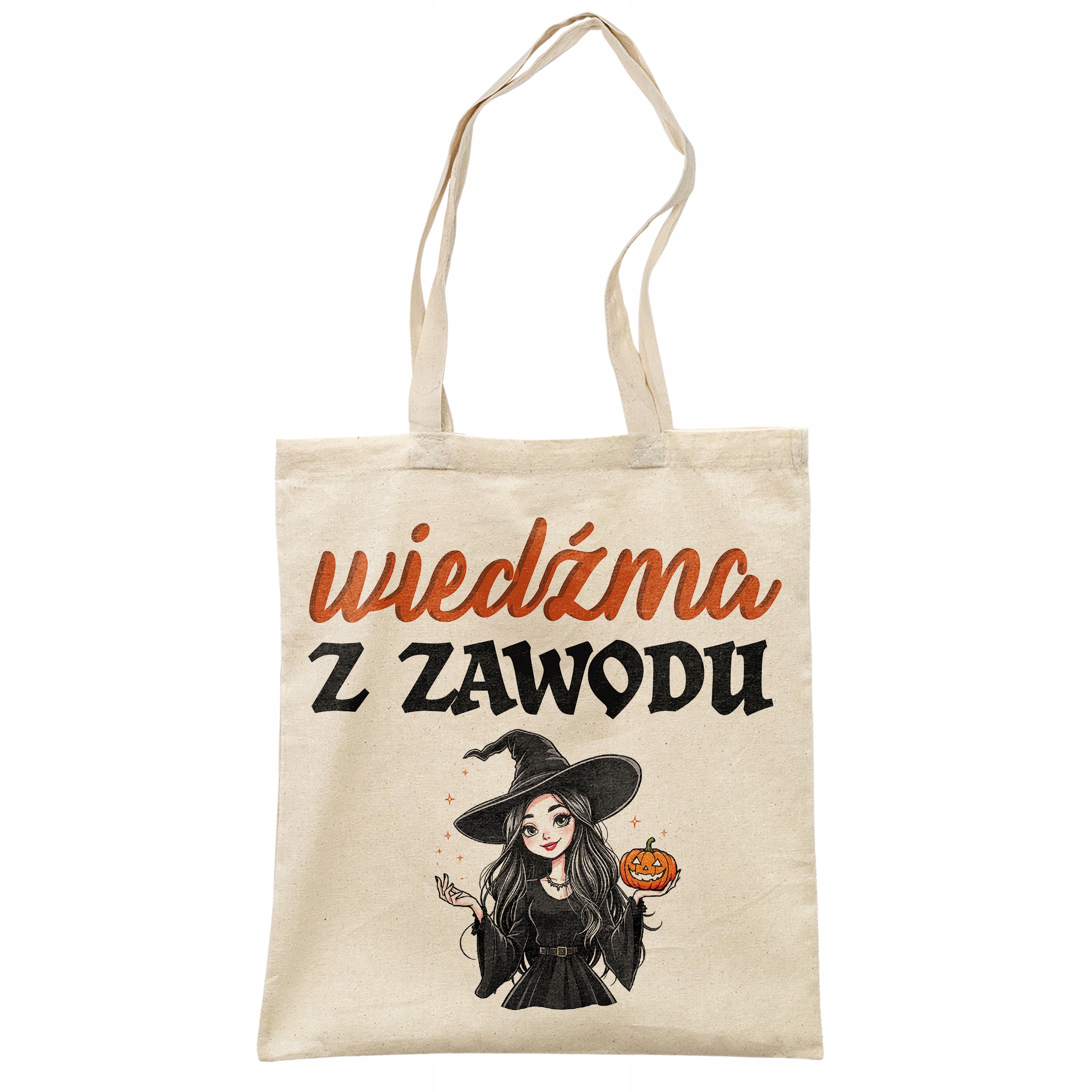 Torba bawełniana na zakupy Wiedźma Z Zawodu Zabawny Prezent