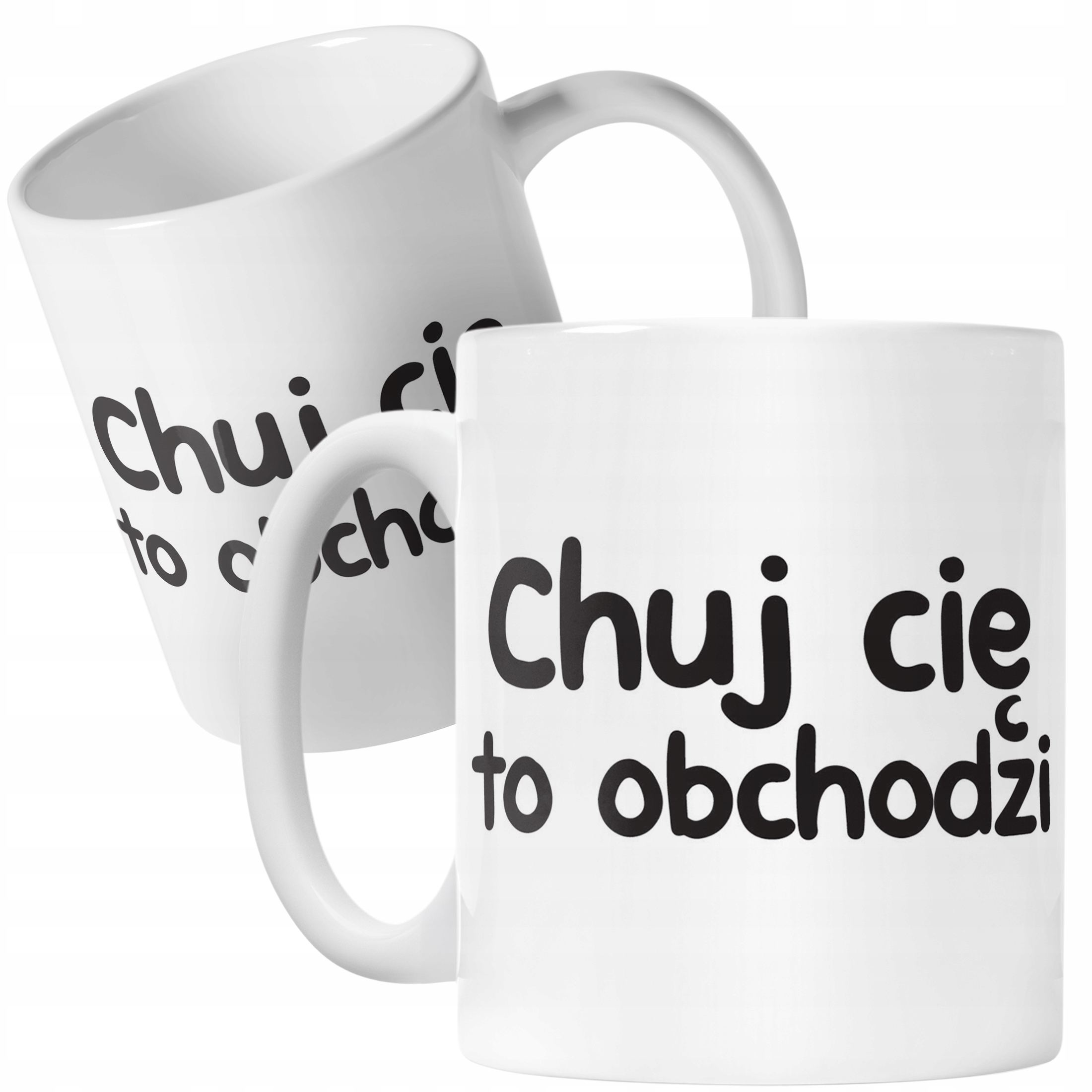 Kubek ceramiczny Ch*j Cię To Obchodzi Śmieszny Zabawny Prezent