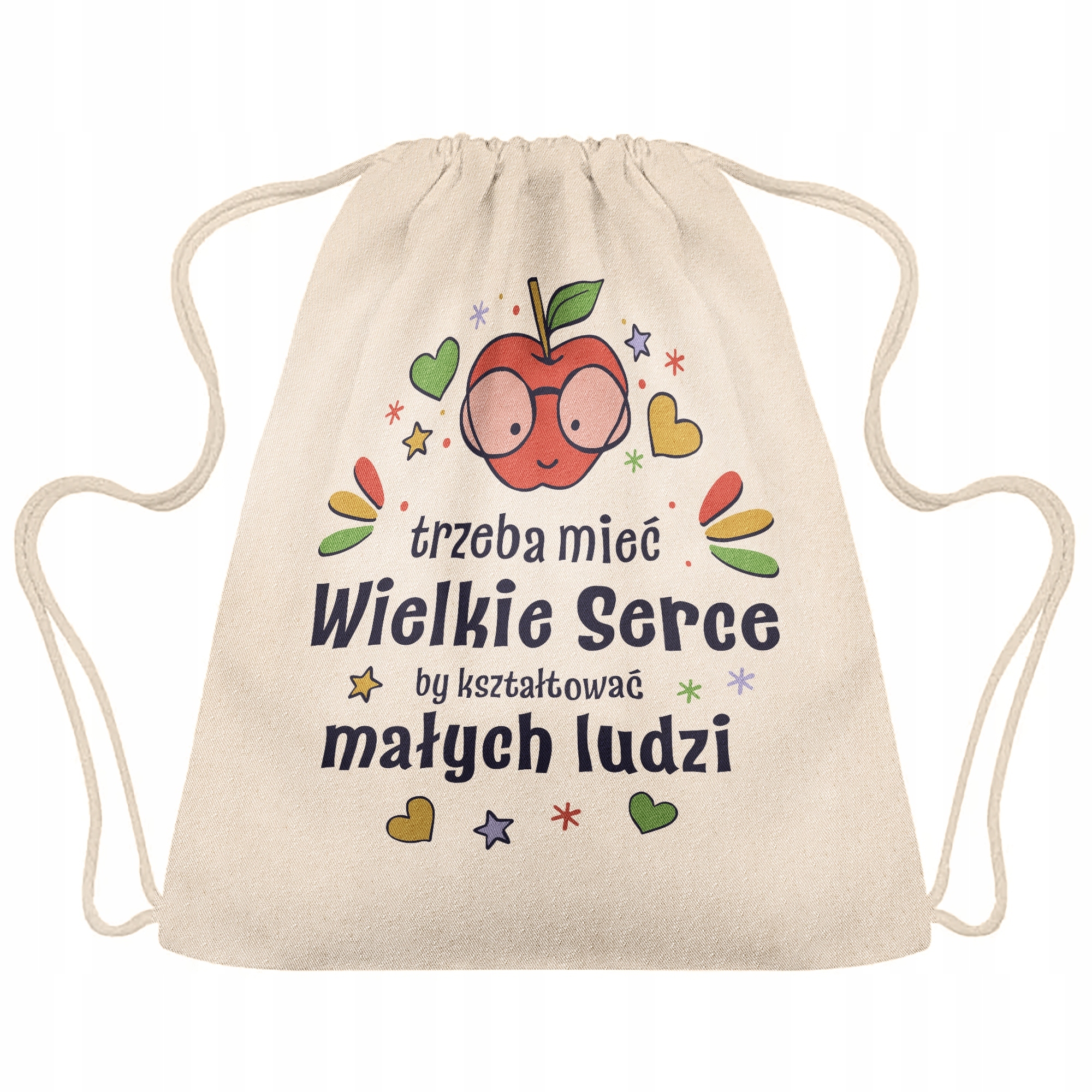 Plecak bawełniany super prezent na dzień nauczyciela