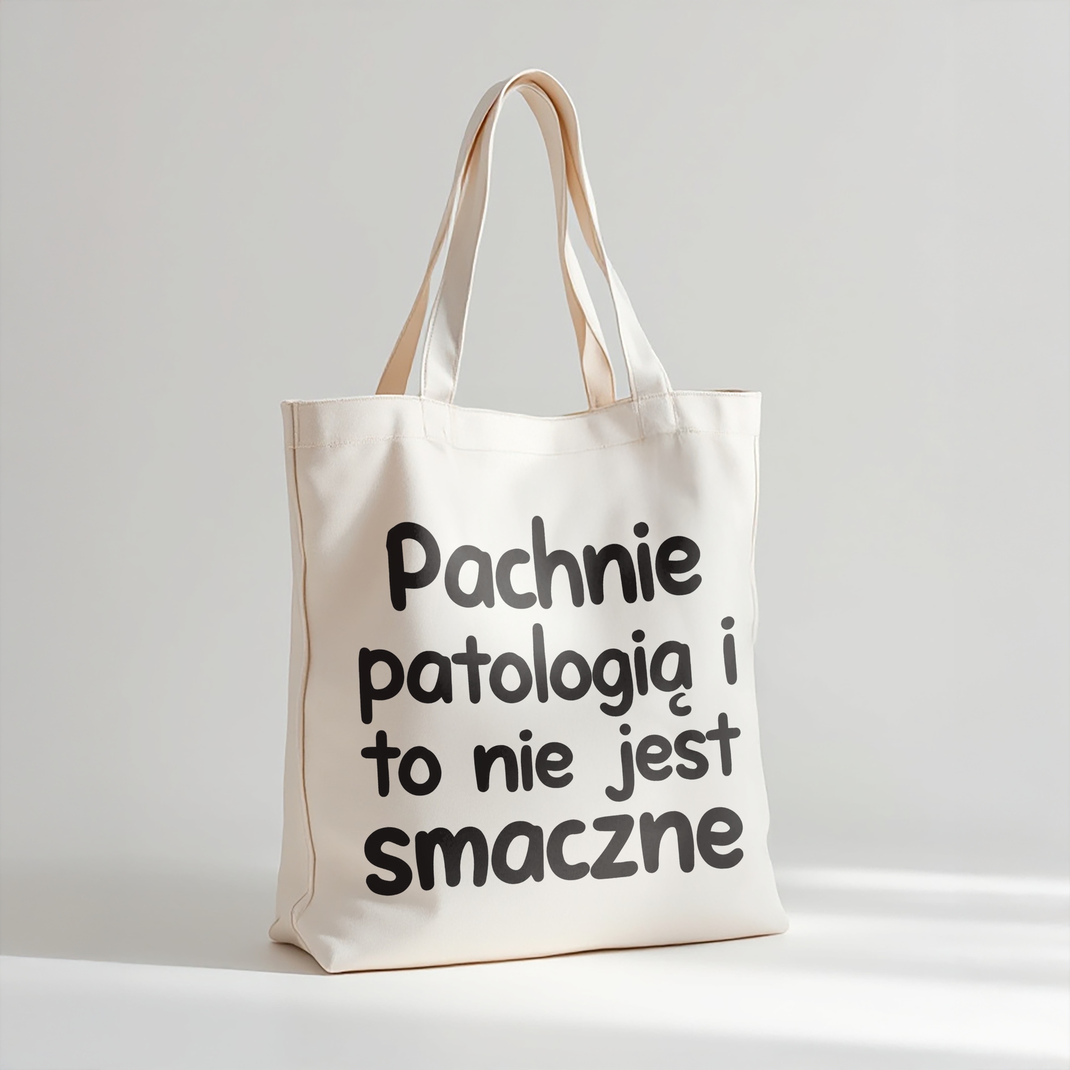 Torba bawełniana premium Pachnie Patologią I To Nie Jest Prezent