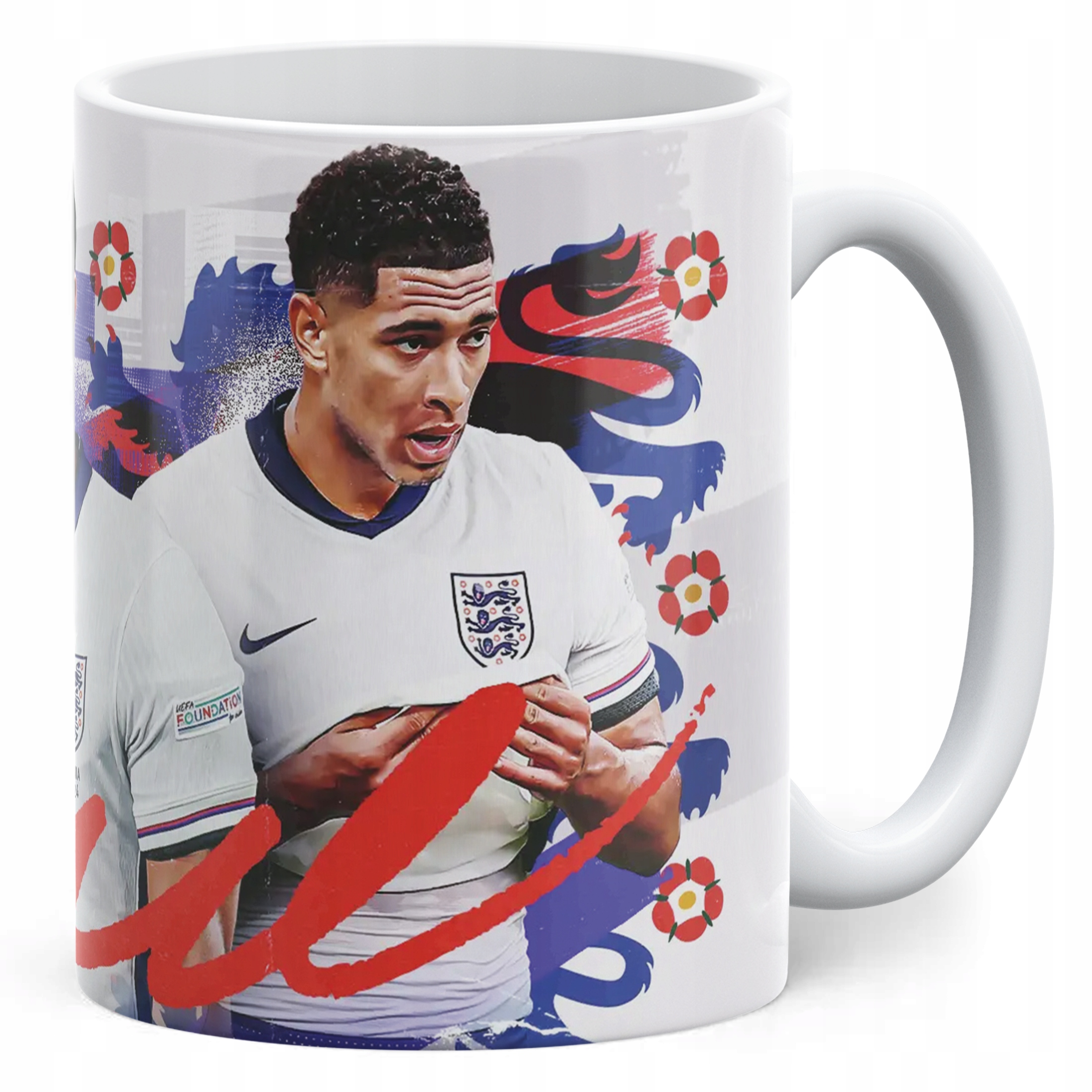 Kubek Jude Bellingham dla fanów Anglia dla kibica na prezent