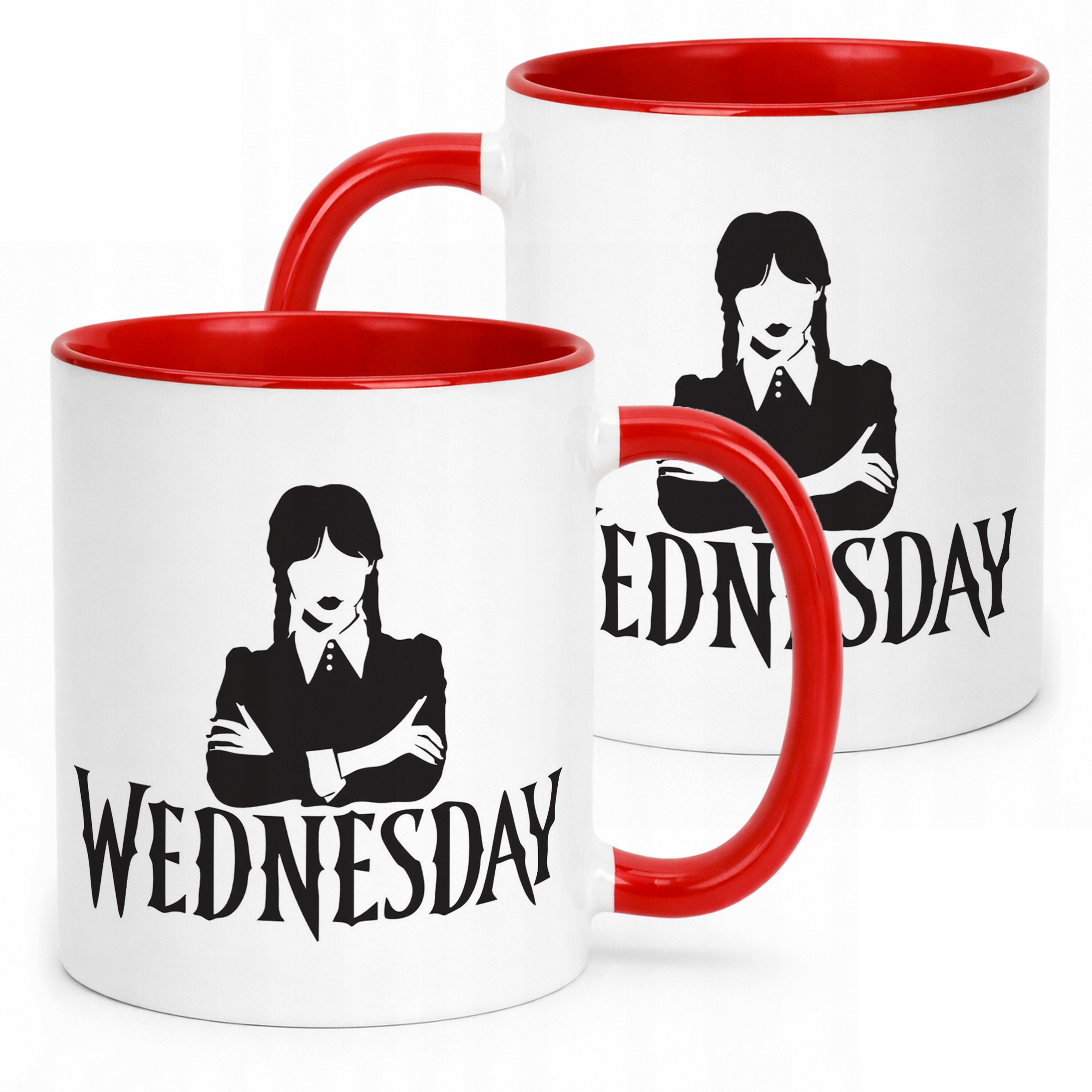 Kubek ceramiczny Nevermore Wednesday Addams Dla Fanów Prezent