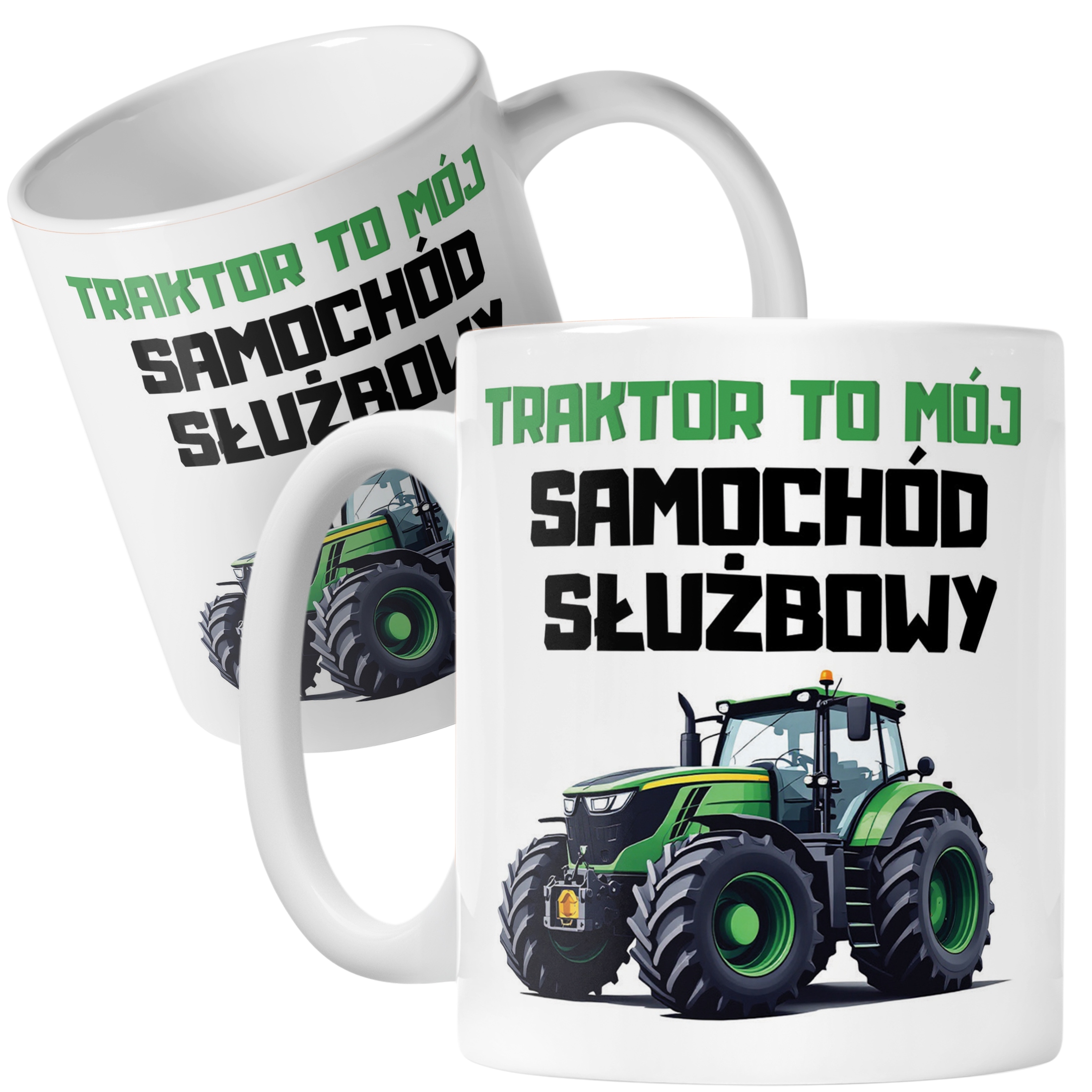 Kubek ceramiczny Rolnik Dla Rolnika Traktor Zabawny Prezent Upominek