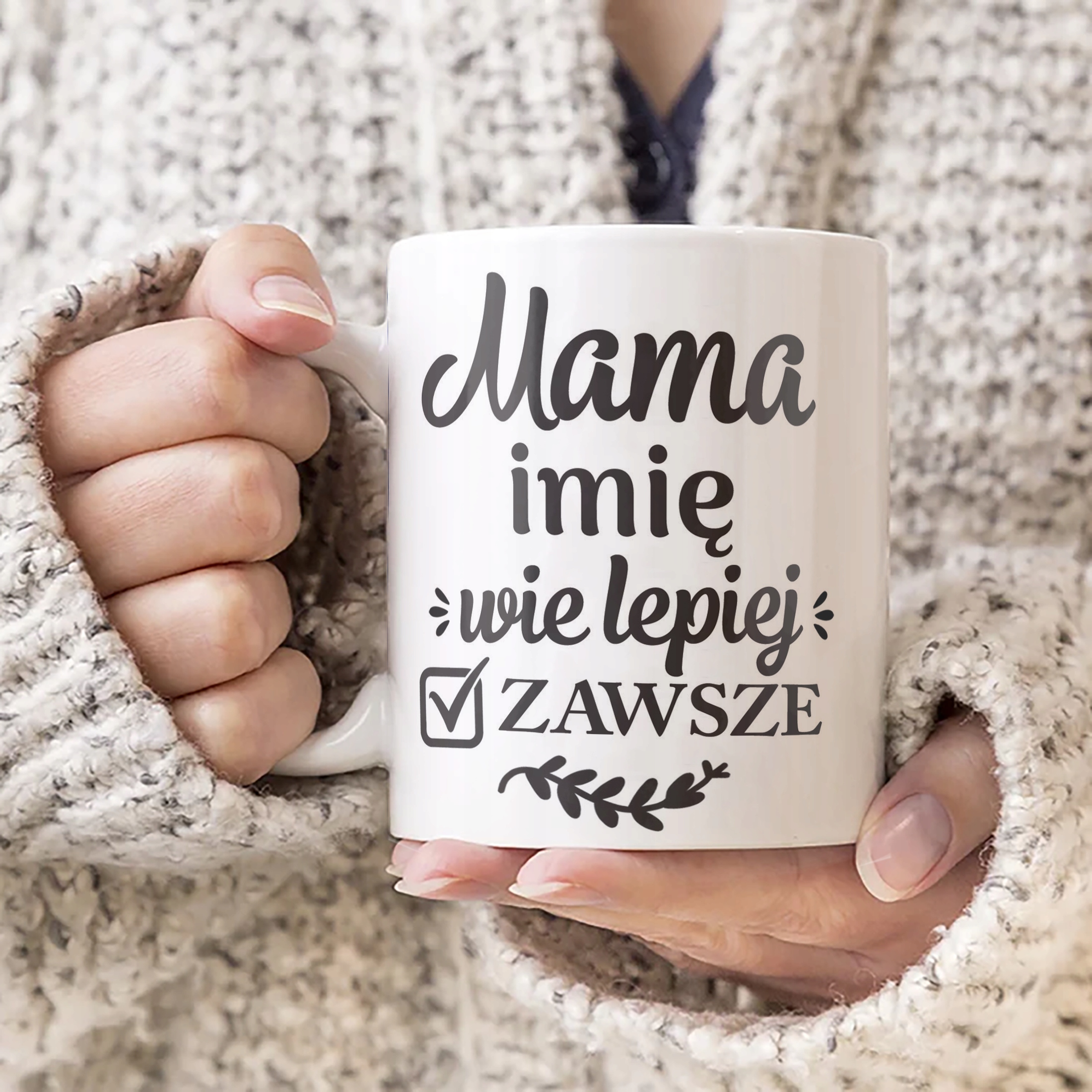 Kubek ceramiczny Personalizowany Dzień Matki Dla Mamy Prezent Upominek