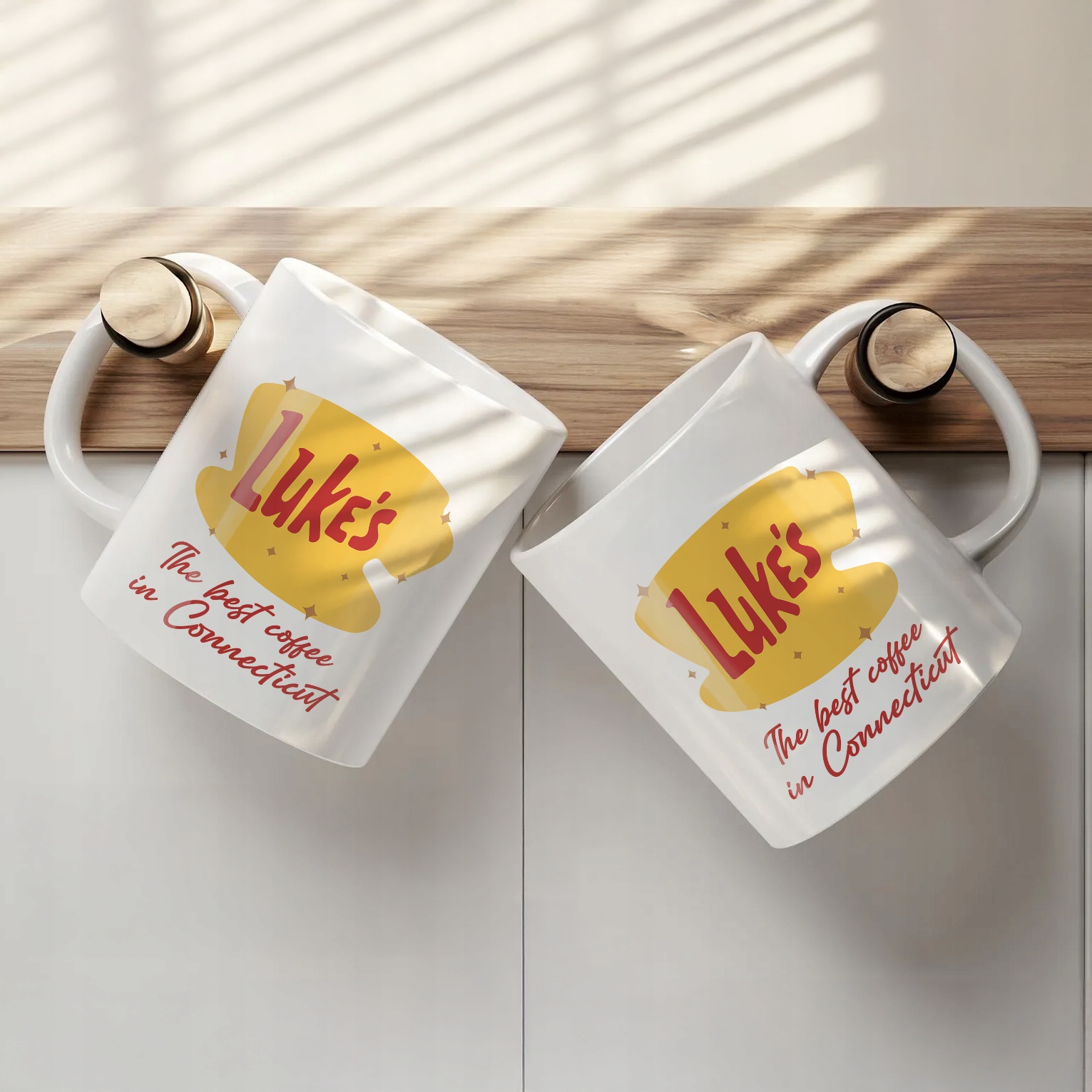 Kubek ceramiczny Gilmore Girls Dla Fanów Serialu Luke’s Coffee