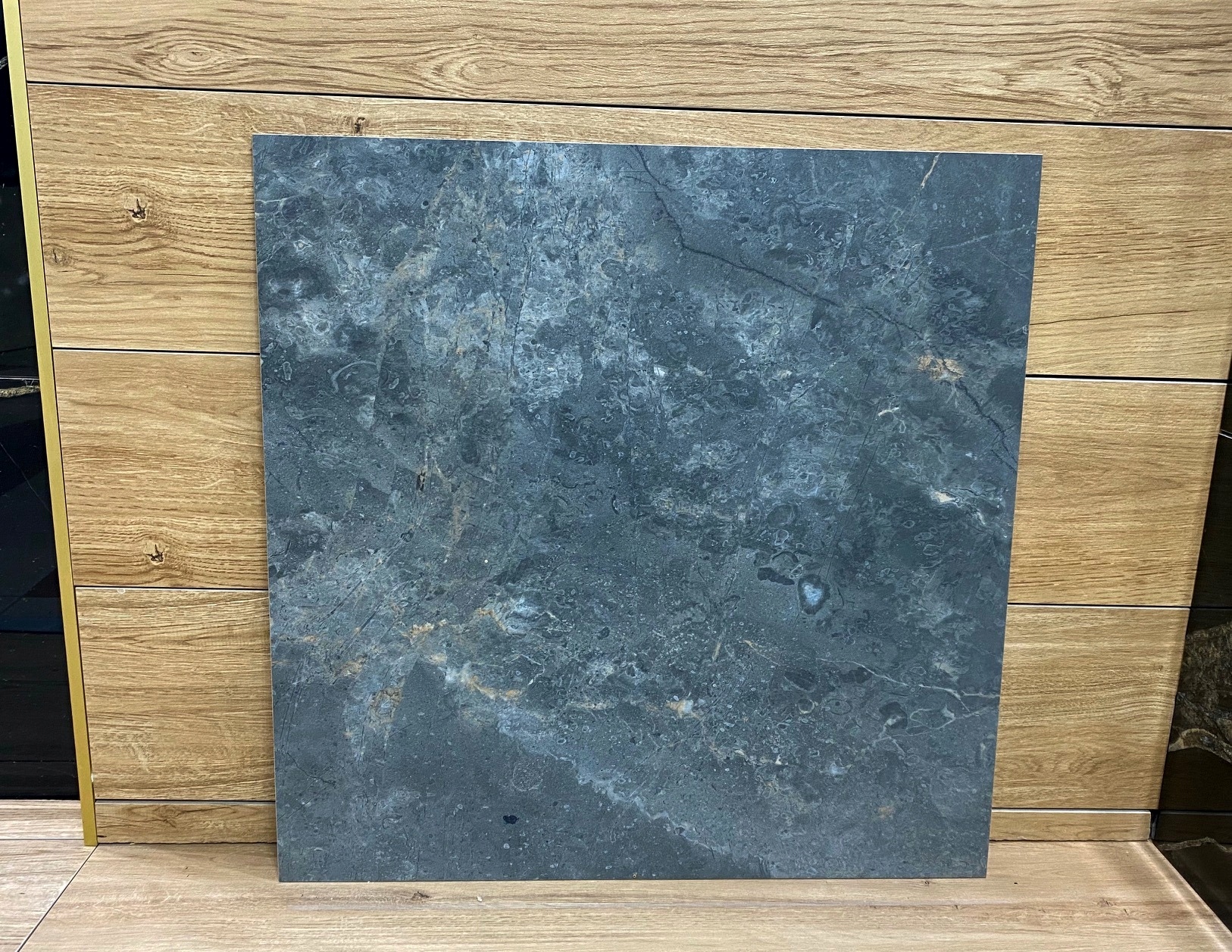 Gres wielkoformatowy 120x120 MARMUR GRAFIT SZARY