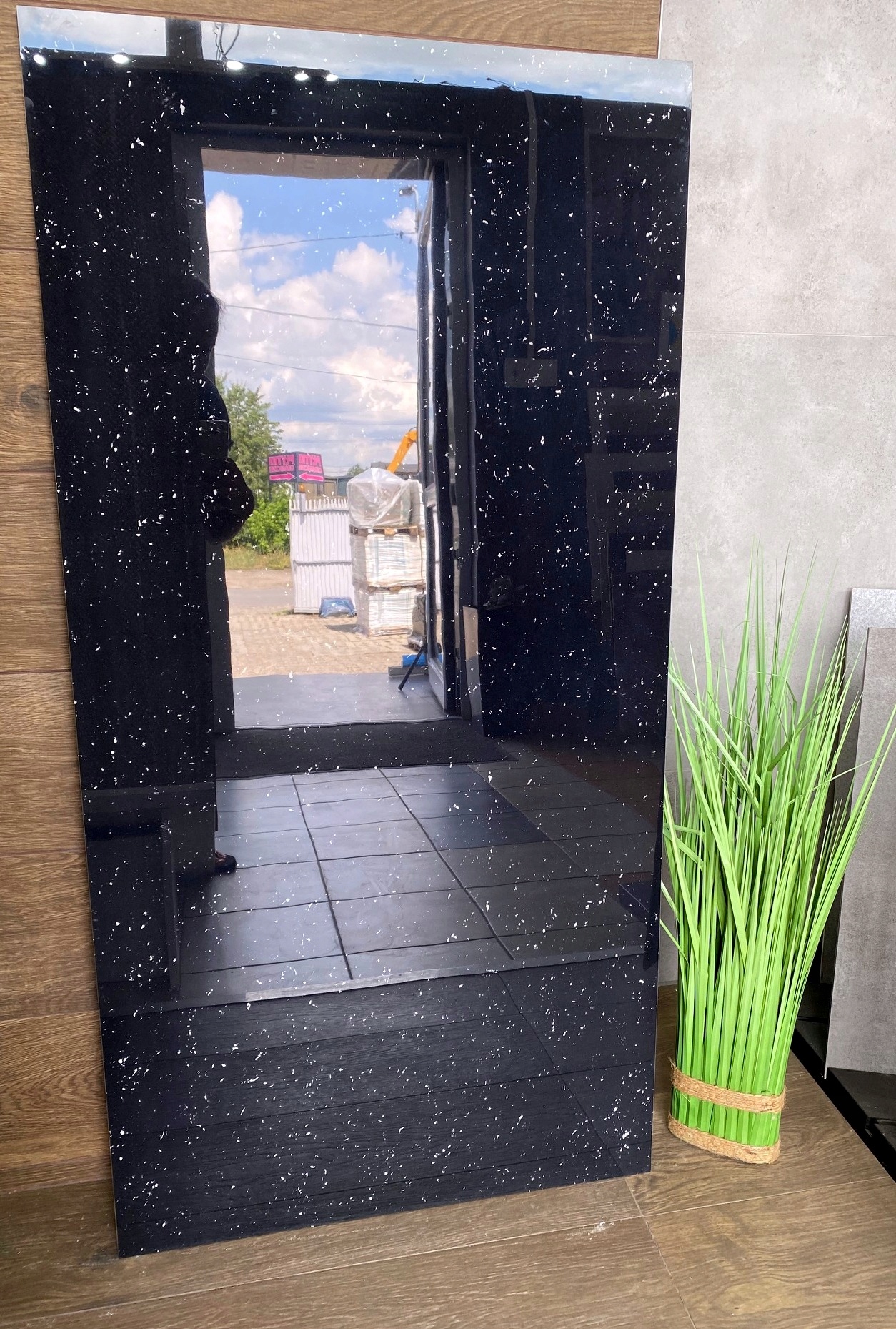 CZARNY gres polerowany WYSOKI POŁYSK efekt 3D GAT. 1 TANIO - NOWOŚĆ