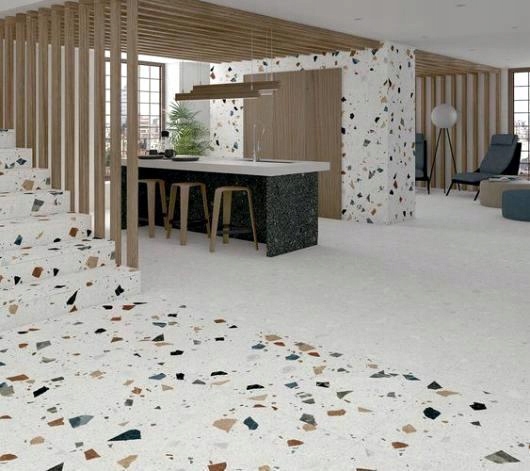 Twardy gres LASTRIKO Terrazzo Straciatella 120x60
