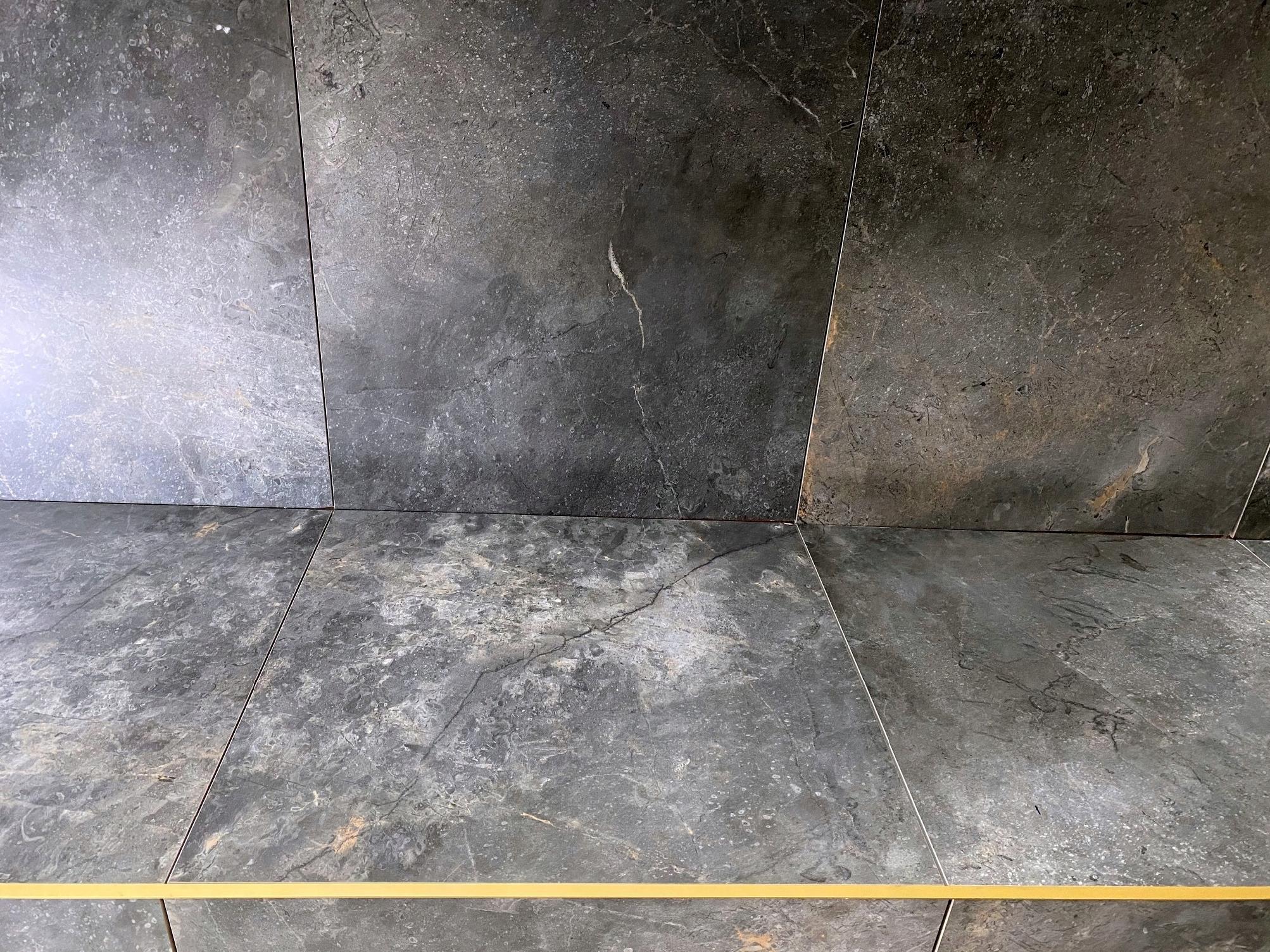 Marmurowy gres mrozoodporny 60x60 SZARY GRAFIT