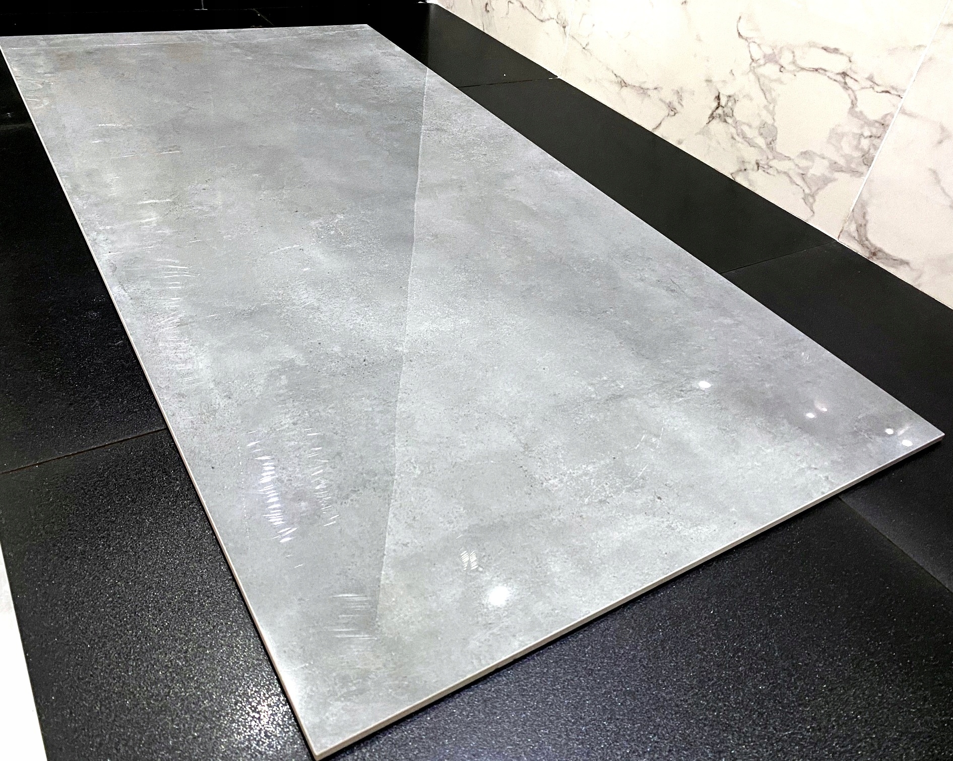 Gres polerowany 120x60 SZARY/GRAFIT WYPRZEDAŻ