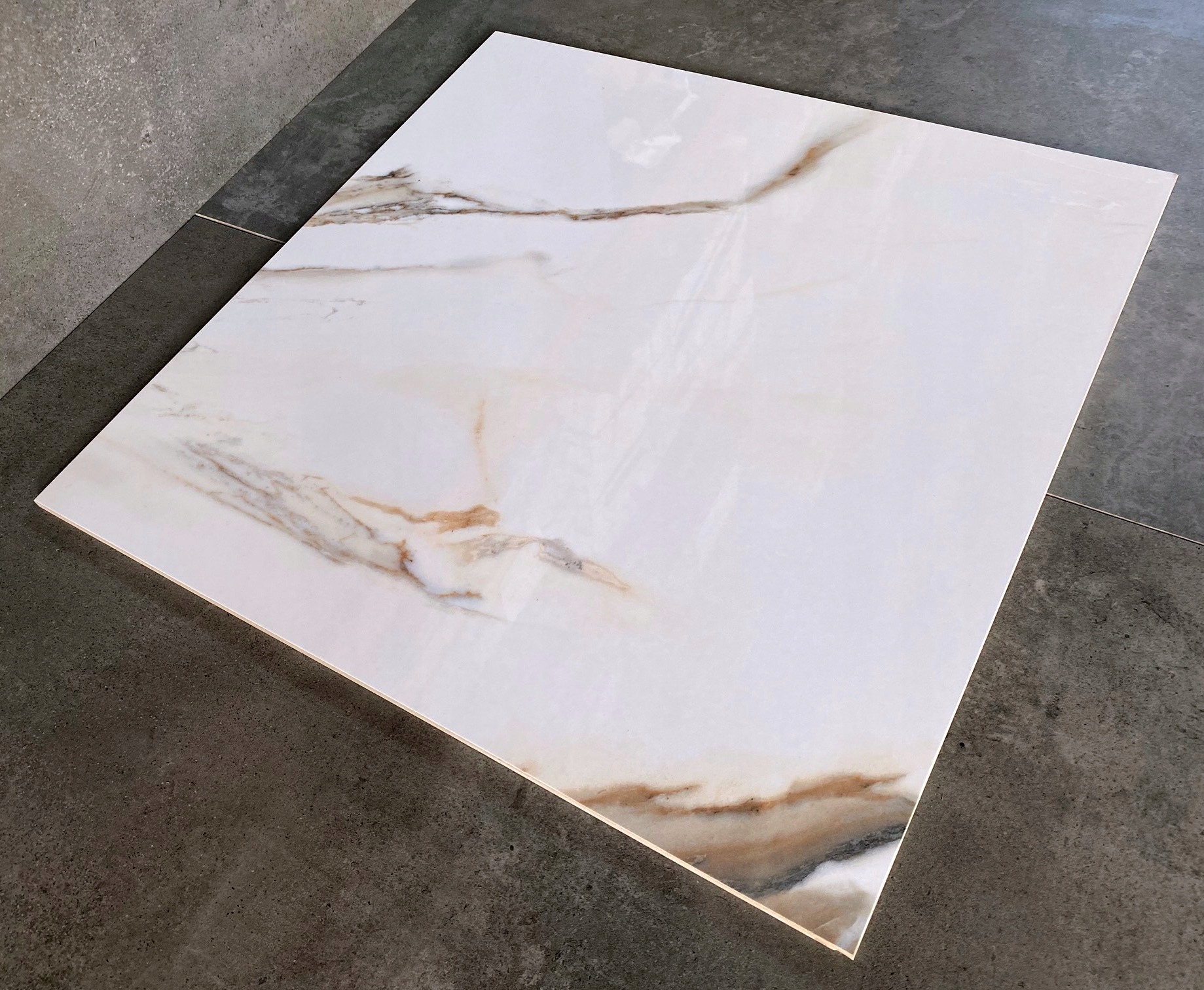 Gres polerowany CALACATTA 60x60 wysoki POŁYSK!!!