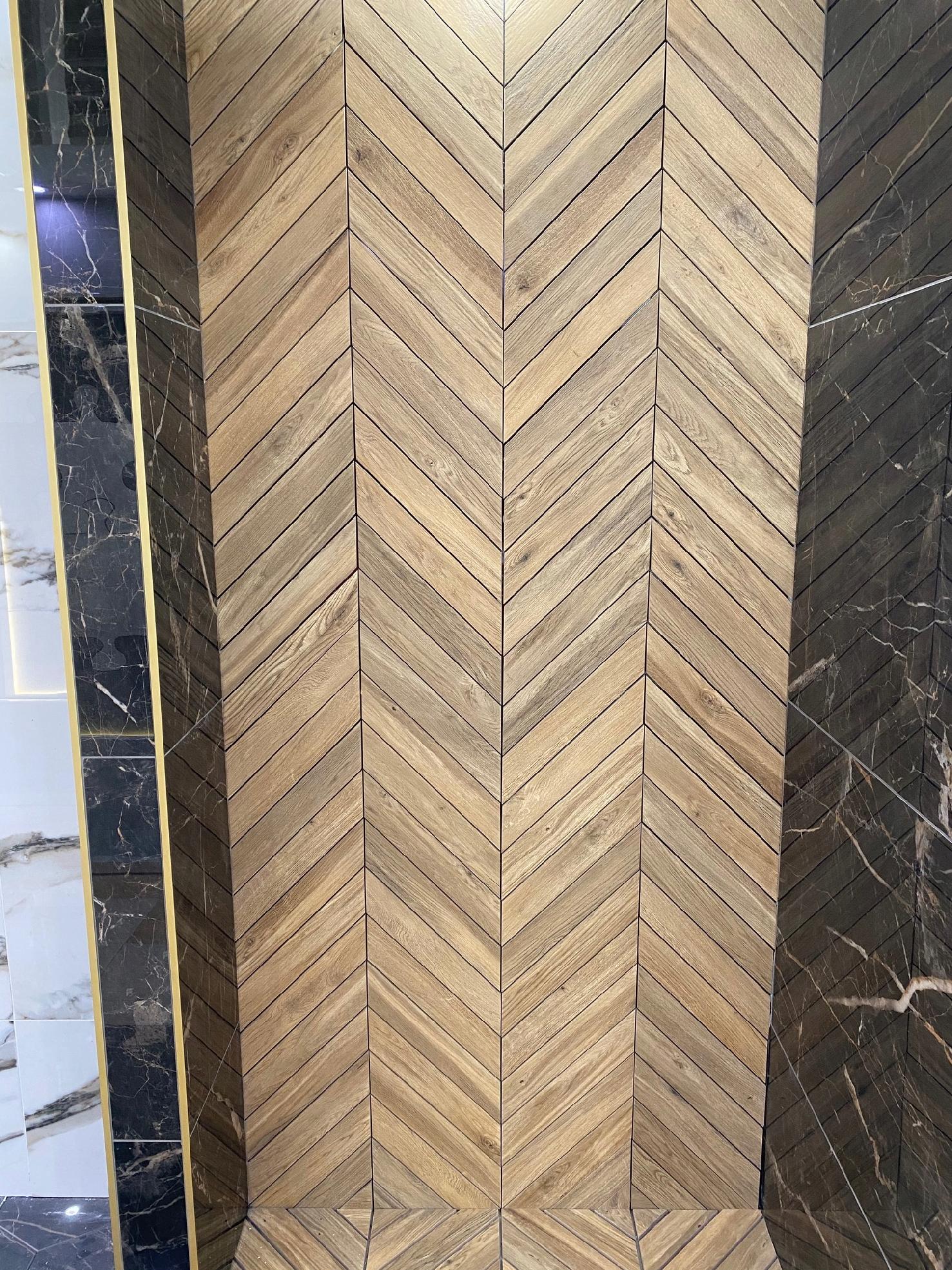 Płytki JODEŁKA FRANCUSKA drewno CHEVRON 64x9