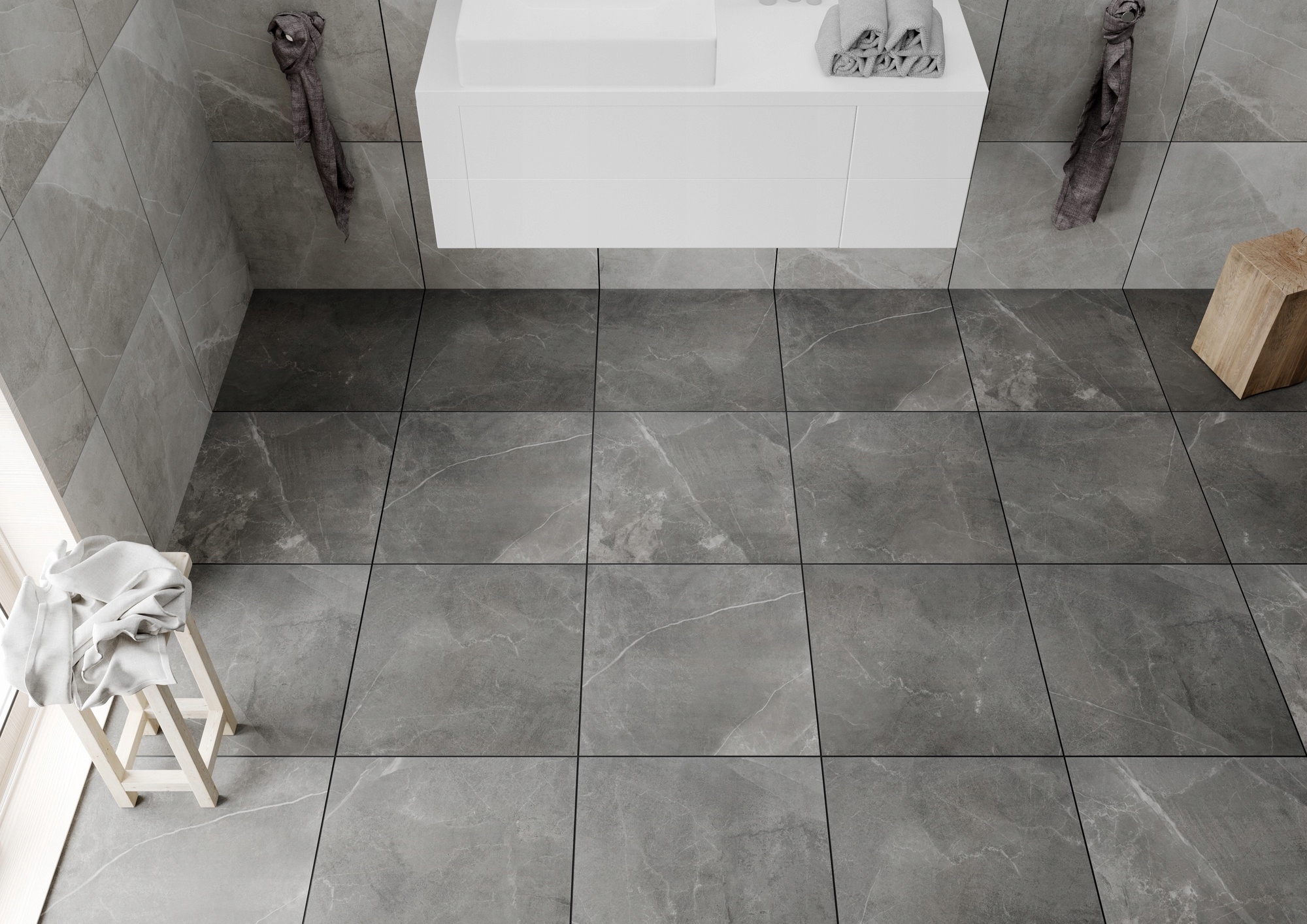 TWARDY marmurowy gres mrozoodporny 60x60 TANIO