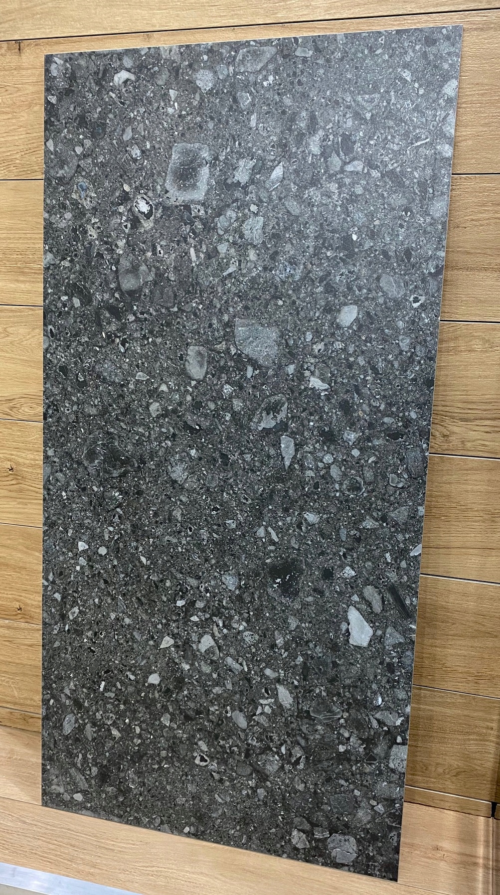 POGRUBIONY gres jak BETON LASTRIKO 120x60 grafit