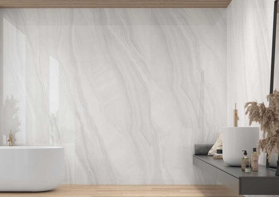 Płytki wielkoformatowe 280x120 ONIX WHITE POLER