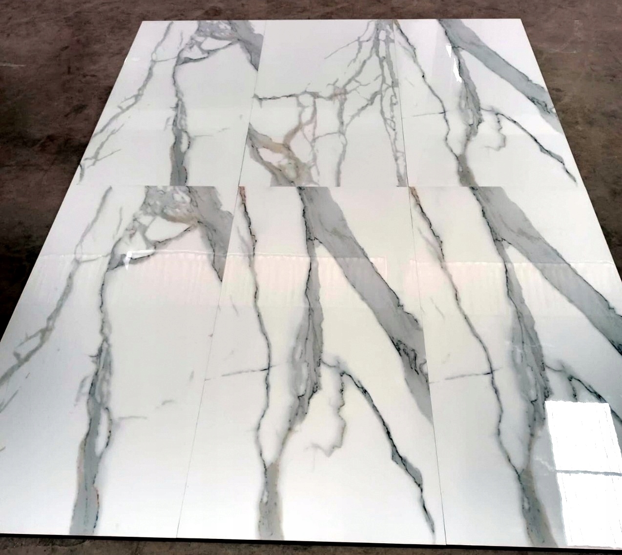 Gres BIAŁY MARMUR 120x60 WYSOKI POŁYSK gat.I TANIO