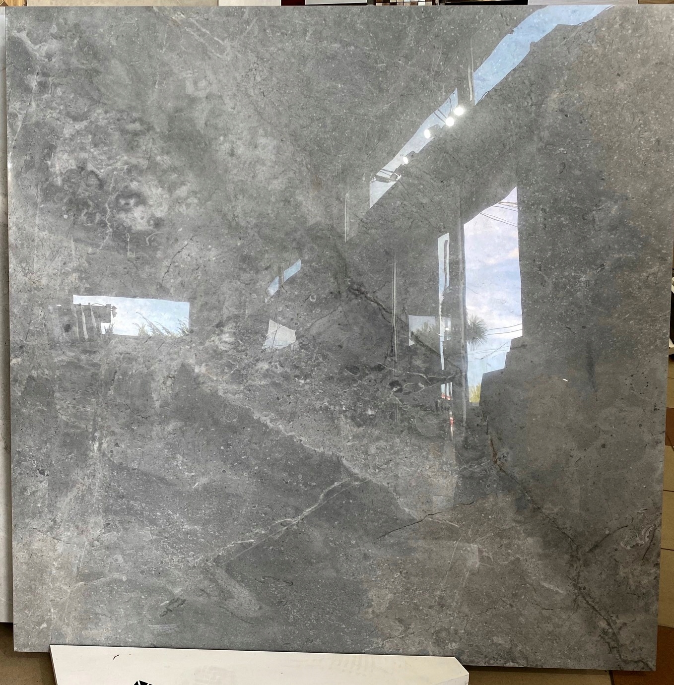 Gres polerowany marmuropodobny 120x120 POŁYSK gat2