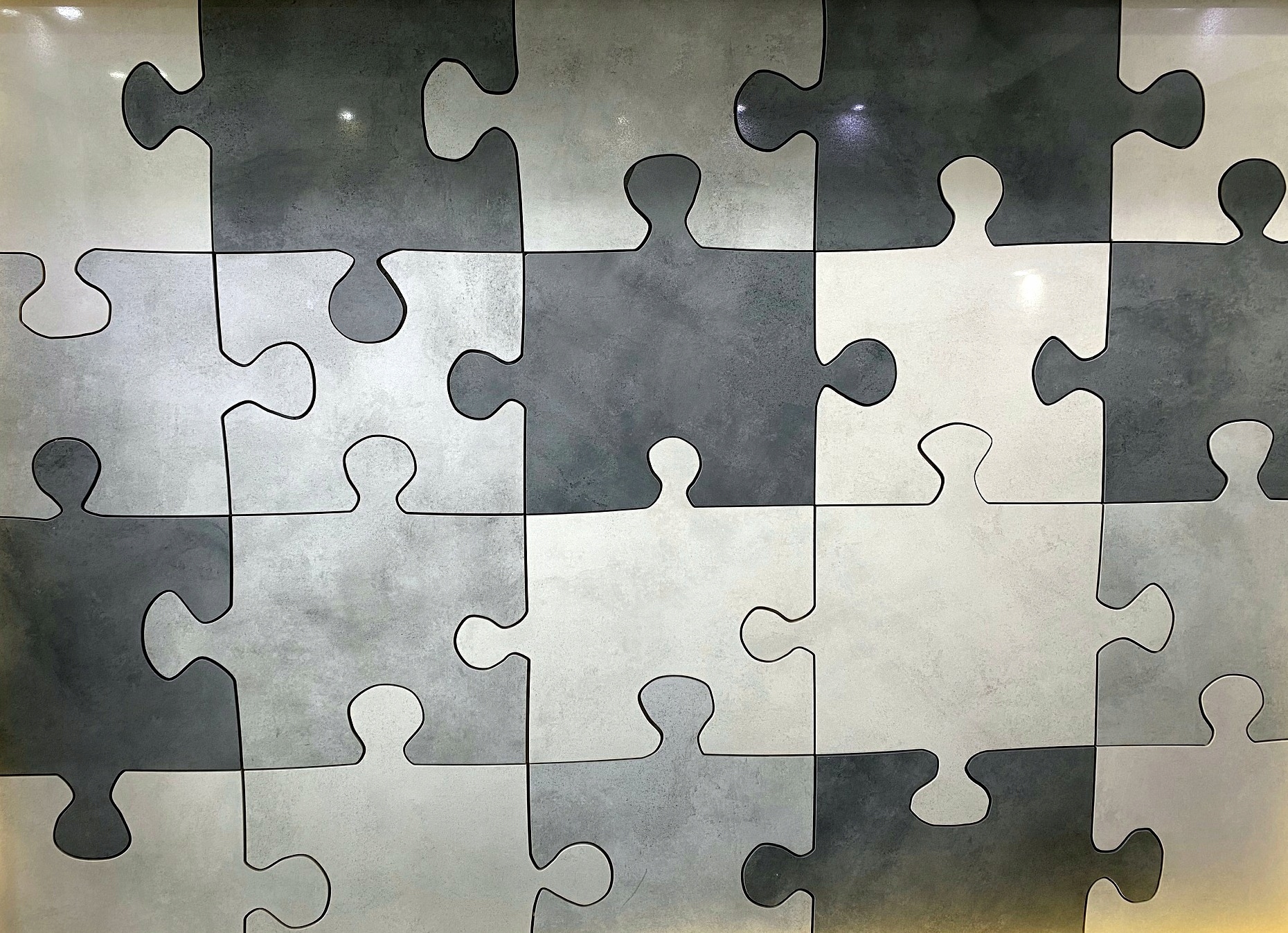 Puzzle 3D GRES dekoracja ścian podłogi NA WYMIAR