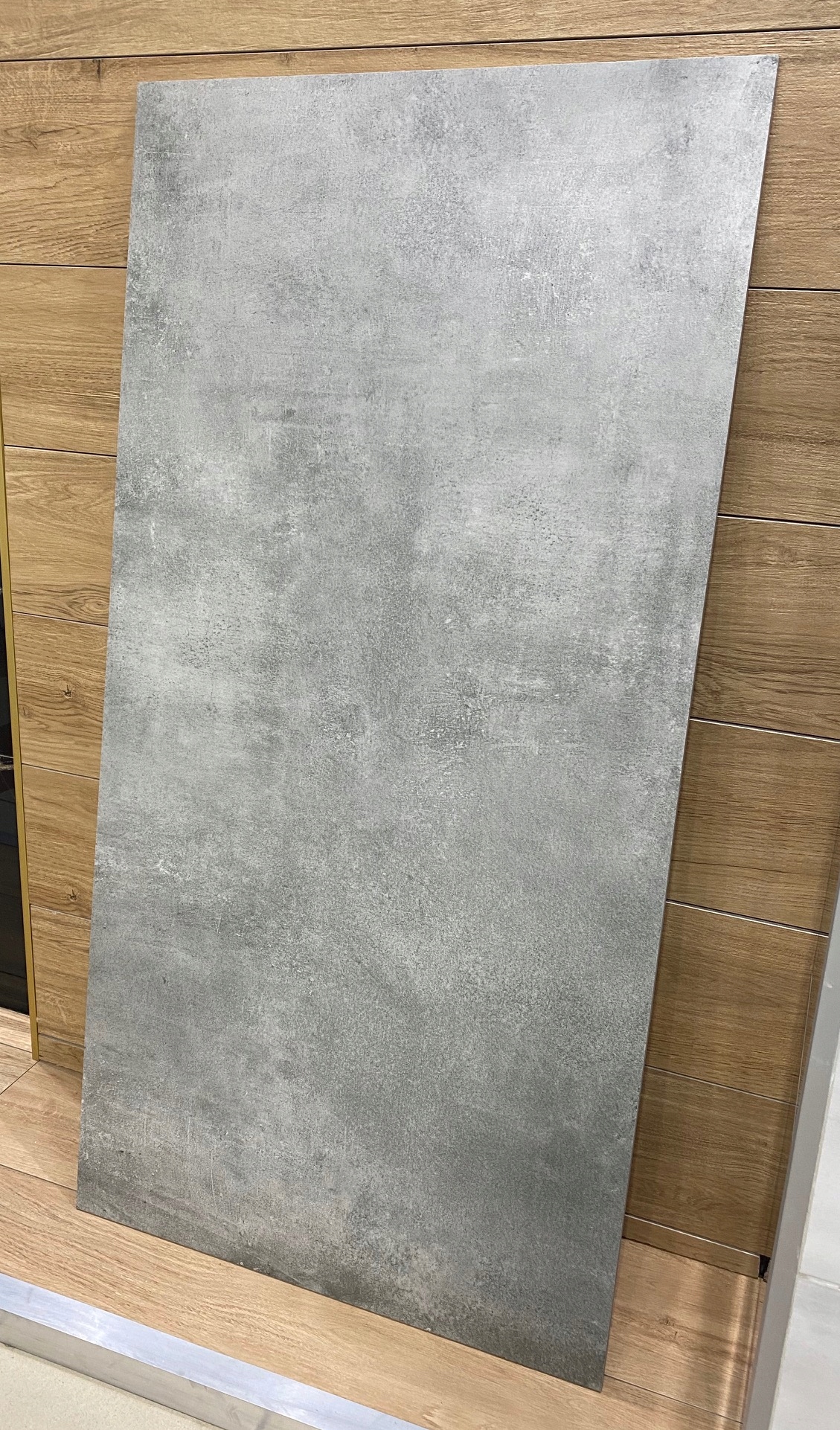 POGRUBIONY SZARY gres 120x60 podbarwiany w masie!