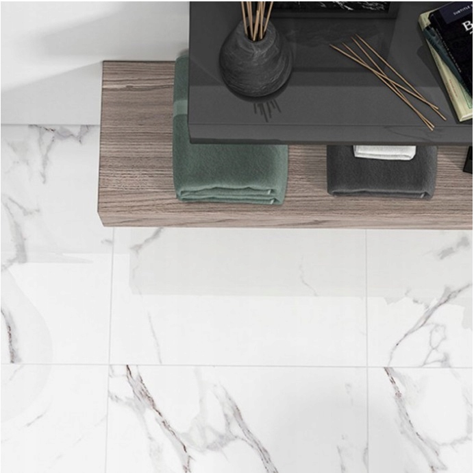 Gres poler BIAŁY MARMUR 160x80 POŁYSK najtaniej!!!