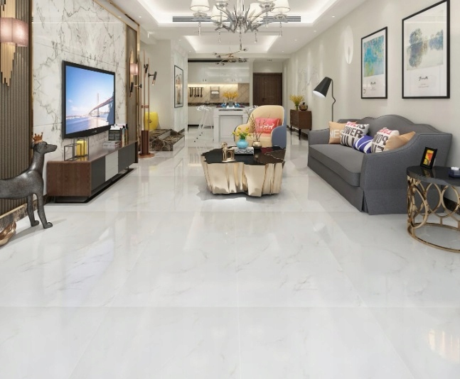 Gres polerowany BIAŁY MARMUR 60x60 CALACATTA g.I