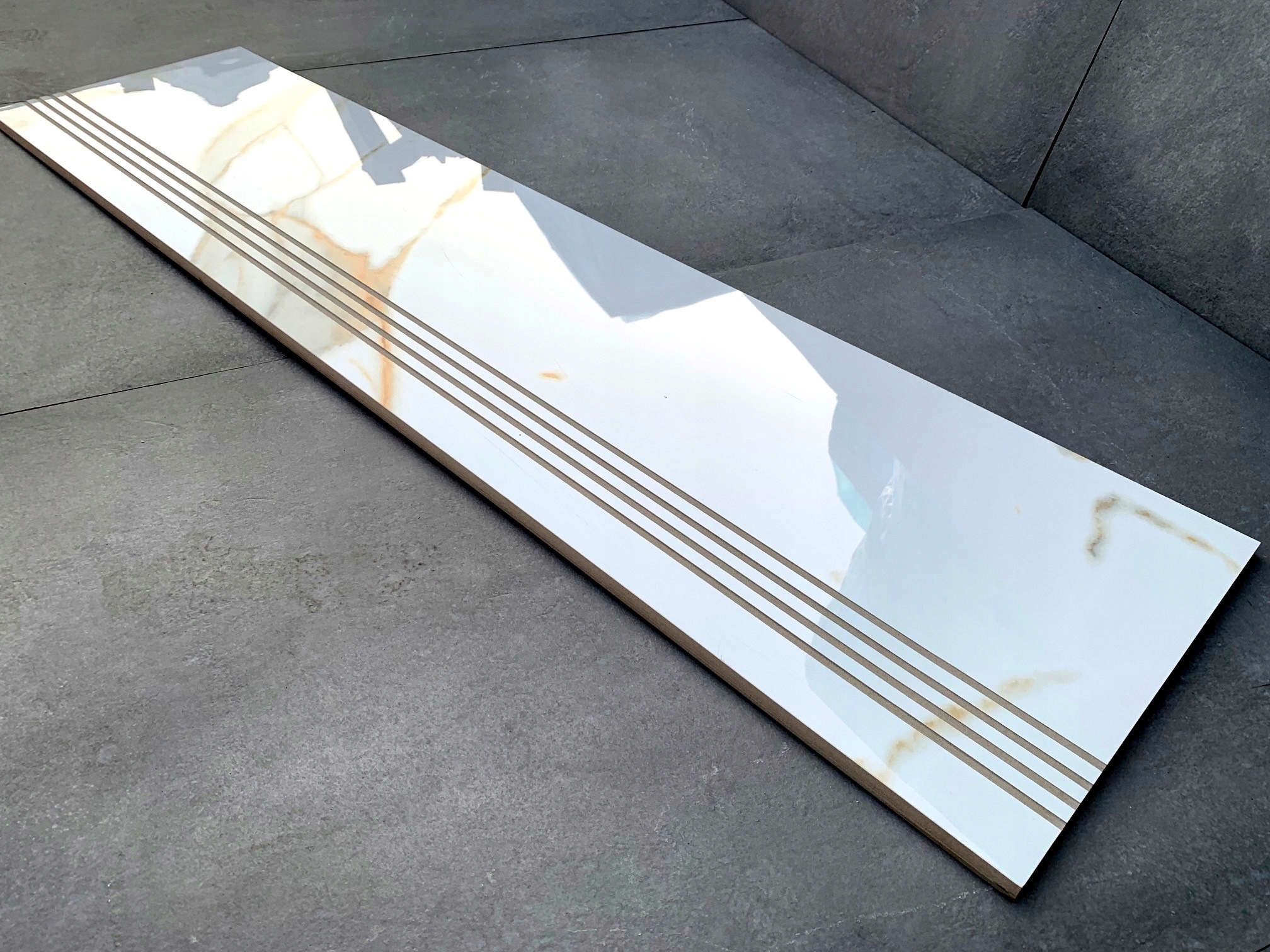 MARMUR NA SCHODY - stopnica 100x30 WYSOKI POŁYSK