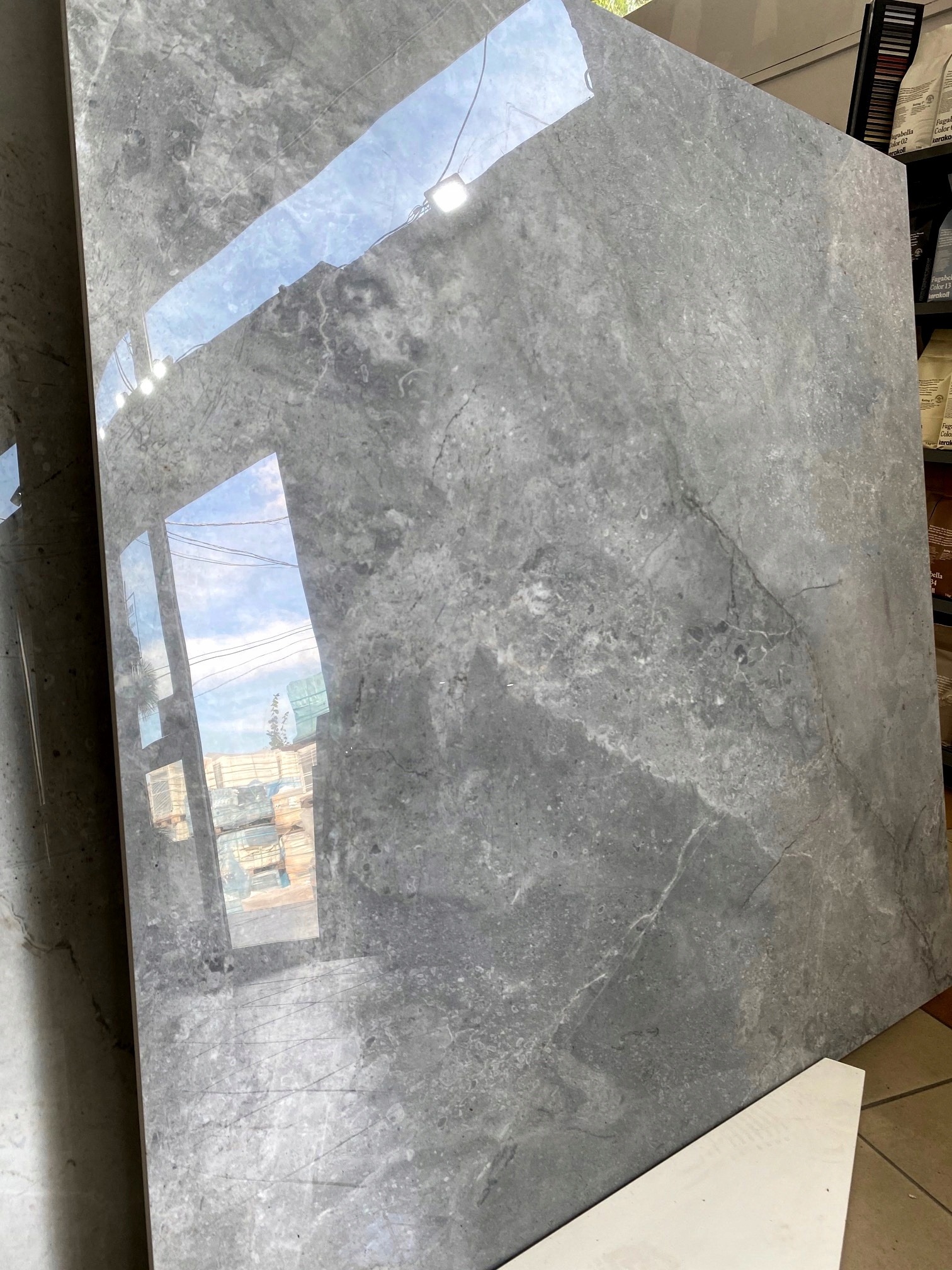 Gres polerowany marmuropodobny 120x120 POŁYSK gat2