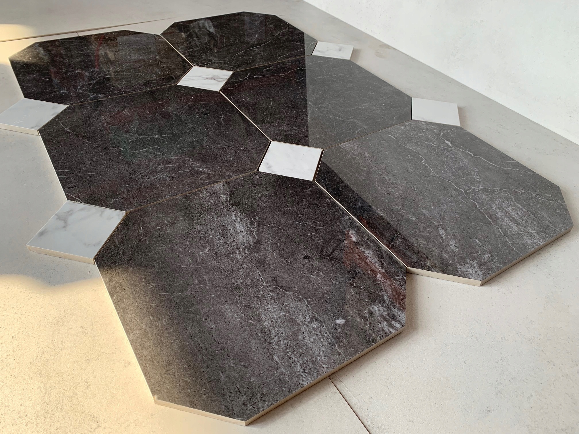 MARMUR oktagon gres polerowany IMPERIAL - POŁYSK!