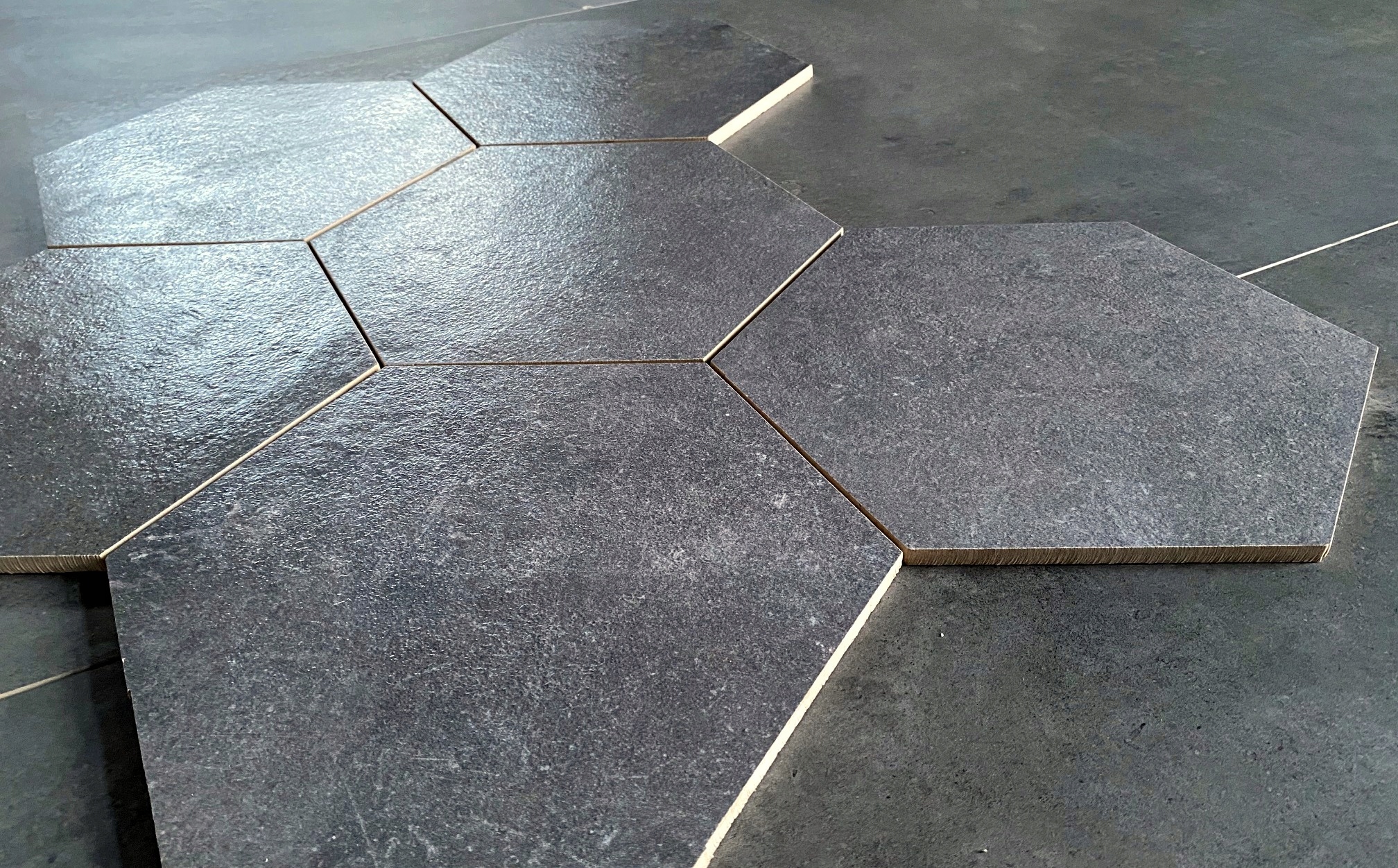 Płytki hexagonalne betonopodobne 68x68 DUŻY FORMAT