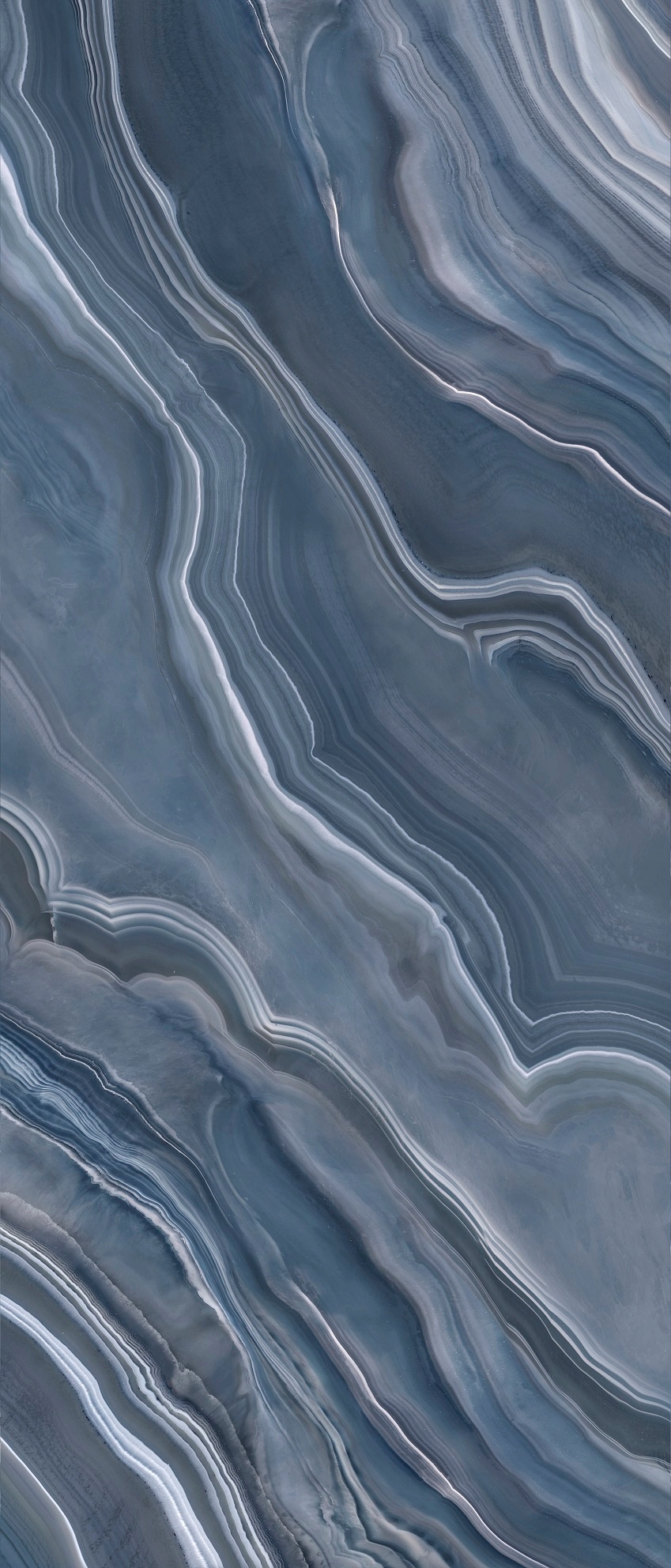 Płytki wielkoformatowe 280x120 ONIX BLUE POLER 6mm