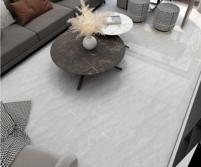 GRES 60X60 szary MARMUR WYSOKI POŁYSK gat.II