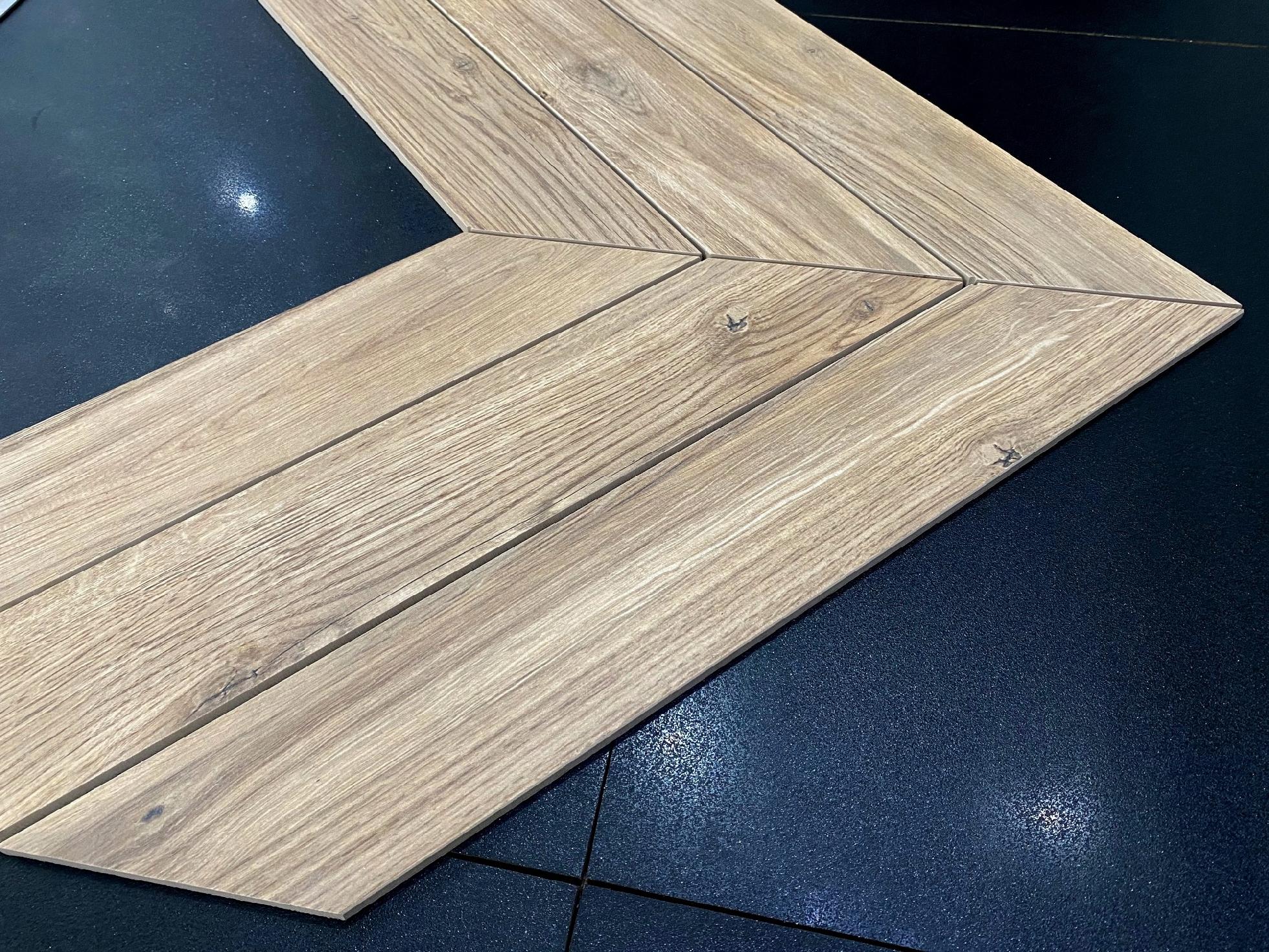 Płytki JODŁA FRANCUSKA drewno DĄB CHEVRON 64x9