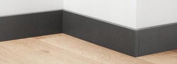 Grafitowy cokół z płytek gresowych 60cm WYPRZEDAŻ