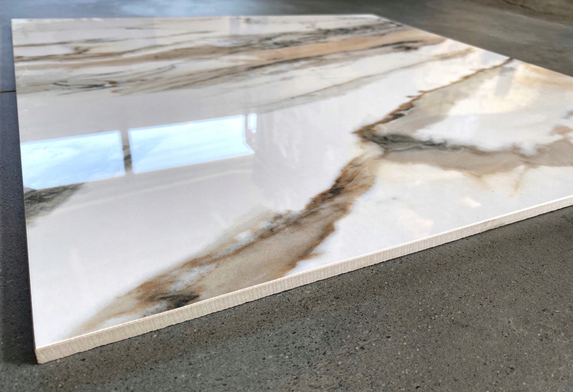 BIAŁY MARMUR gres 60x60 CALACATTA wysoki POŁYSK!!!