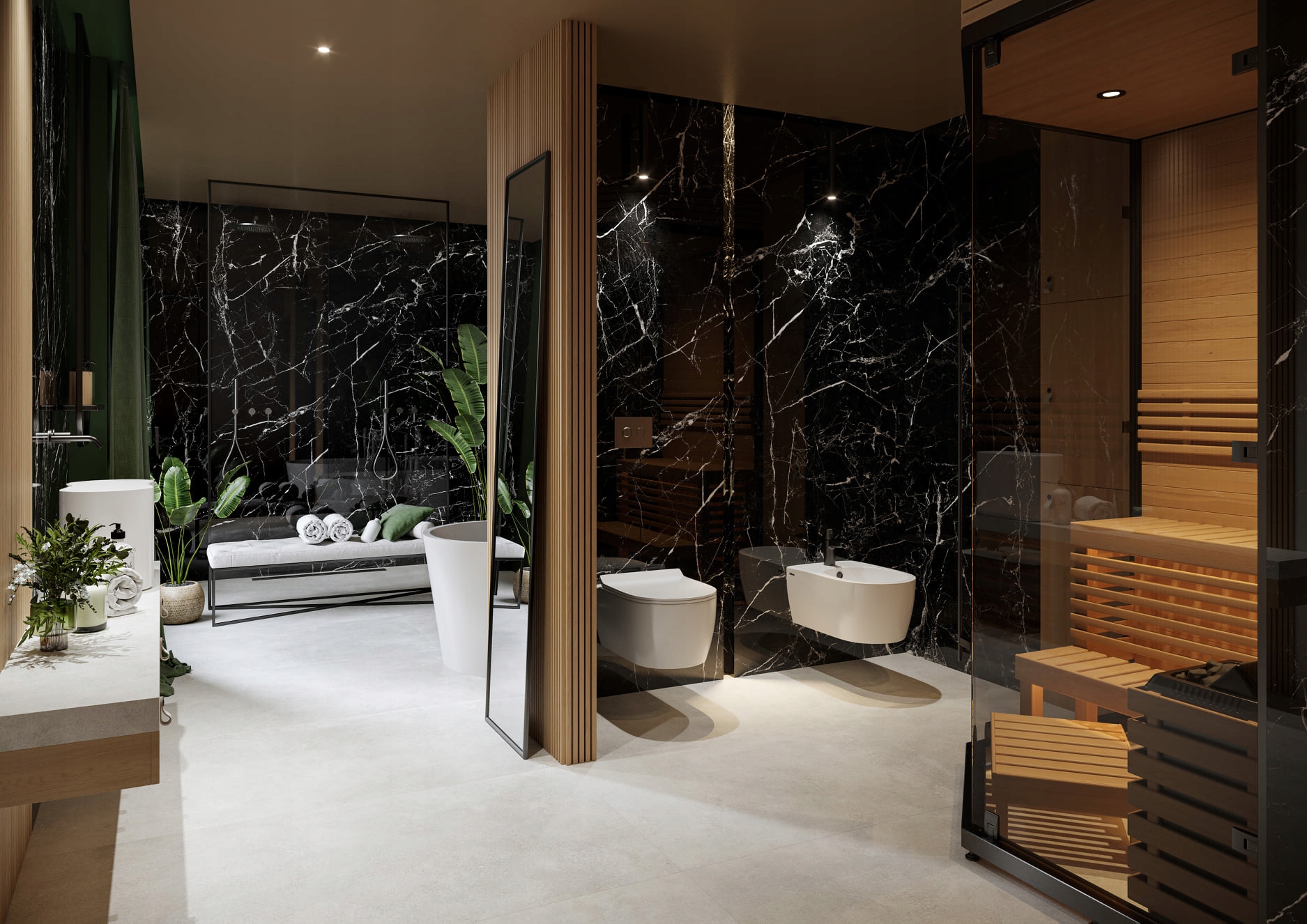 Czarny gres polerowany marmurowy 160x80 NAJTANIEJ