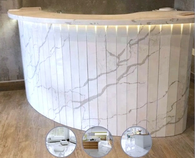 Mozaika BIAŁY MARMUR gres WYSOKI POŁYSK CARRARA