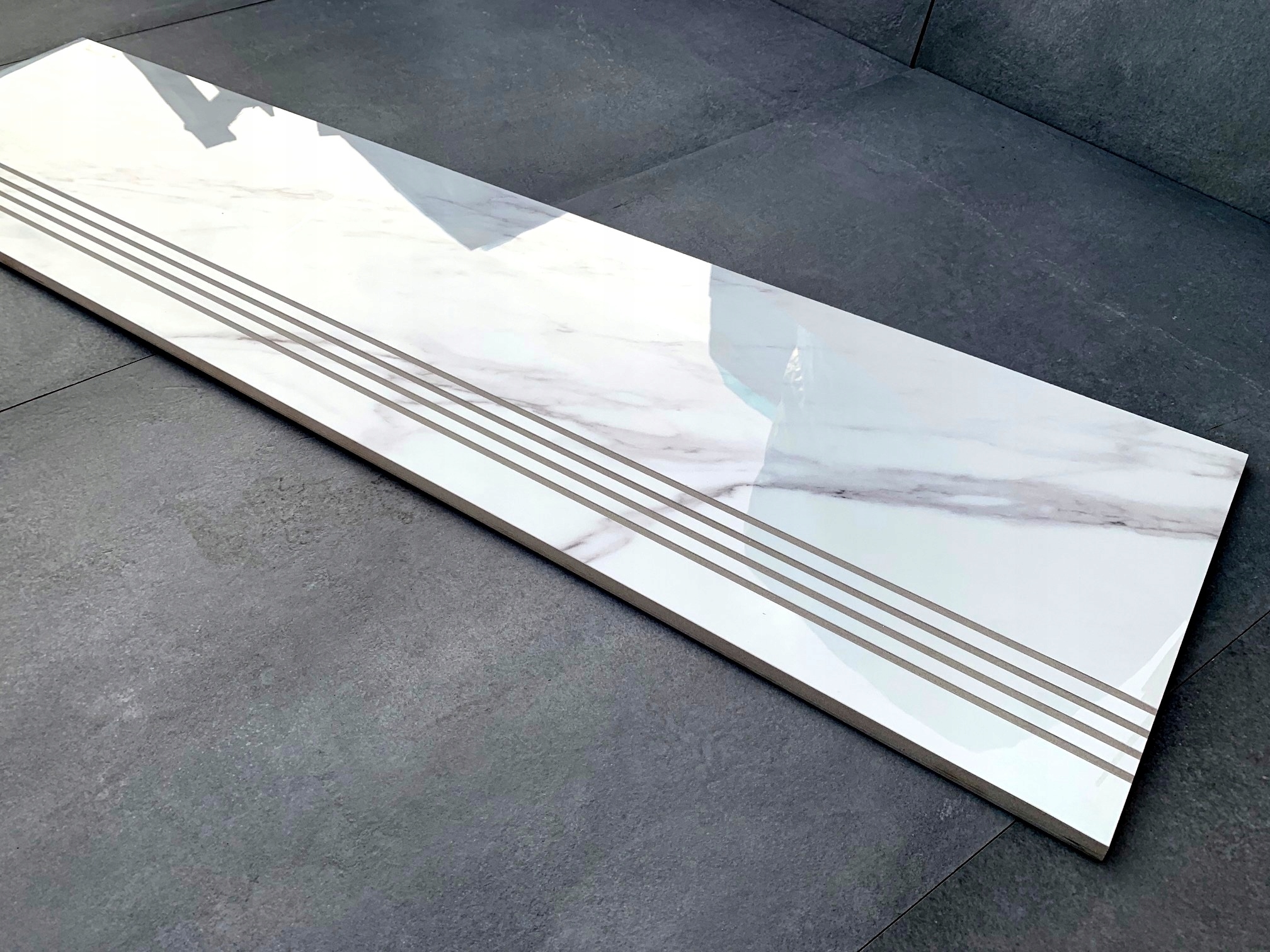 MARMUR NA SCHODY - stopnica 100x30 WYSOKI POŁYSK