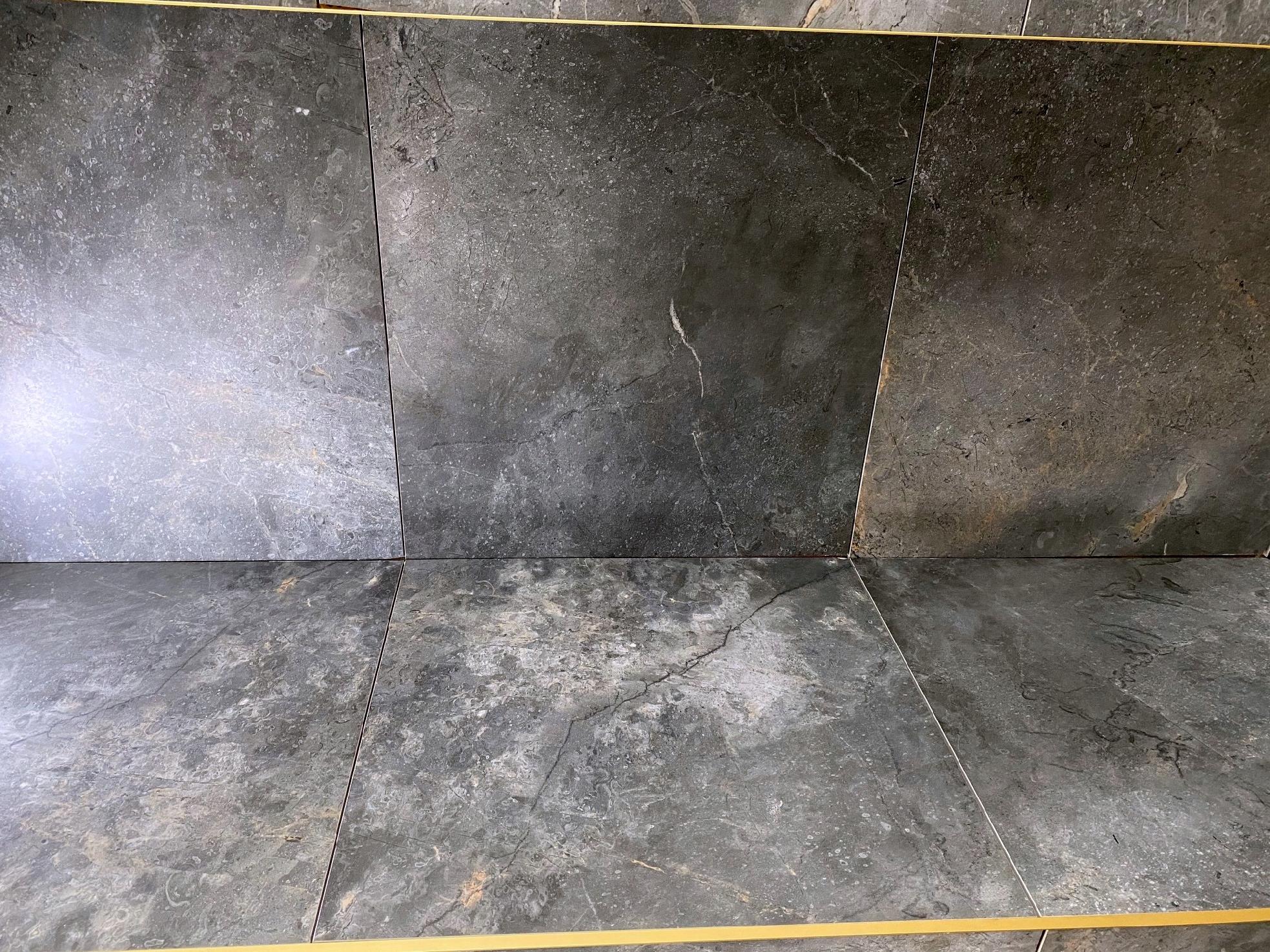 Marmurowy gres mrozoodporny 60x60 SZARY GRAFIT