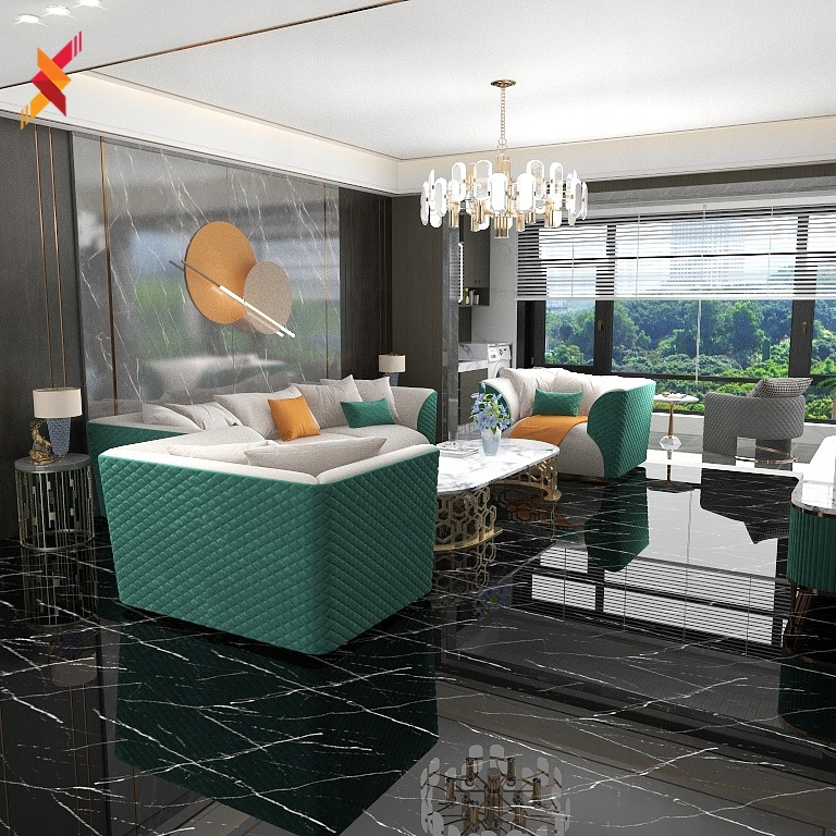 Czarny gres poler marmur ŻYŁKI 120x60 gII PROMOCJA