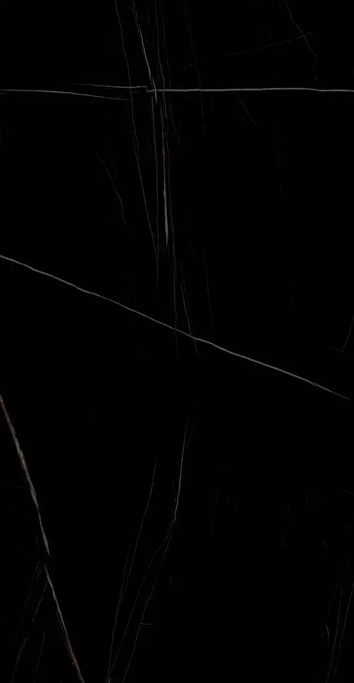 Czarny gres, delikatna nitka 120x60 WYSOKI POŁYSK