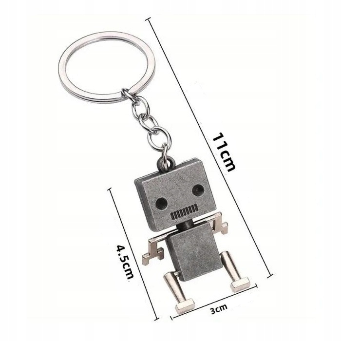 Breloczek Sztuczna Inteligencja AI Ja Robot Robocik Łowca Android 'ów Mech