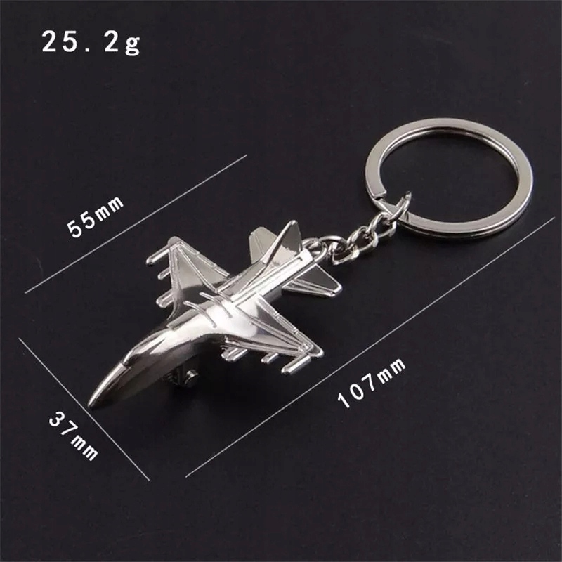 Brelok gadżet samolot F-16 Odrzutowiec Myśliwiec Top Gun Maverick Pilot Bój