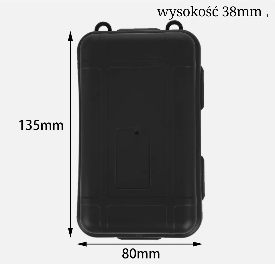 Hermetyczny Pojemnik Zasobnik Wodoodporne Pudełko Turystyczne Awaryjne EDC