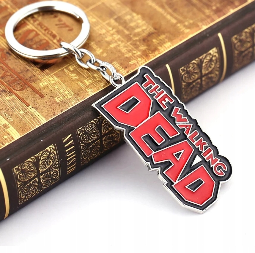 Brelok NAPIS THE WALKING DEAD Zombie GRA Serial