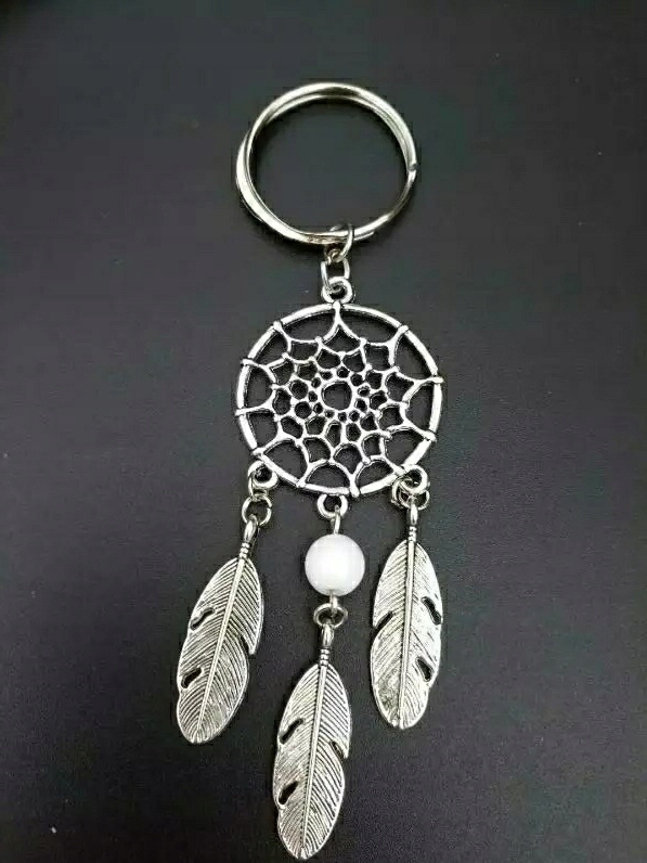 Breloczek Mini Łapacz Snów Dream Catcher Indiański Amulet Filtr Snu Happy