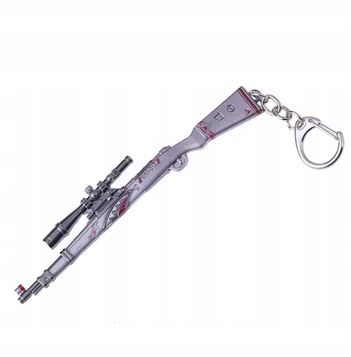 Breloczek PUBG Counter Strike Karabin Mauser Kar98K Wehrmacht 7.92 x 57 mm